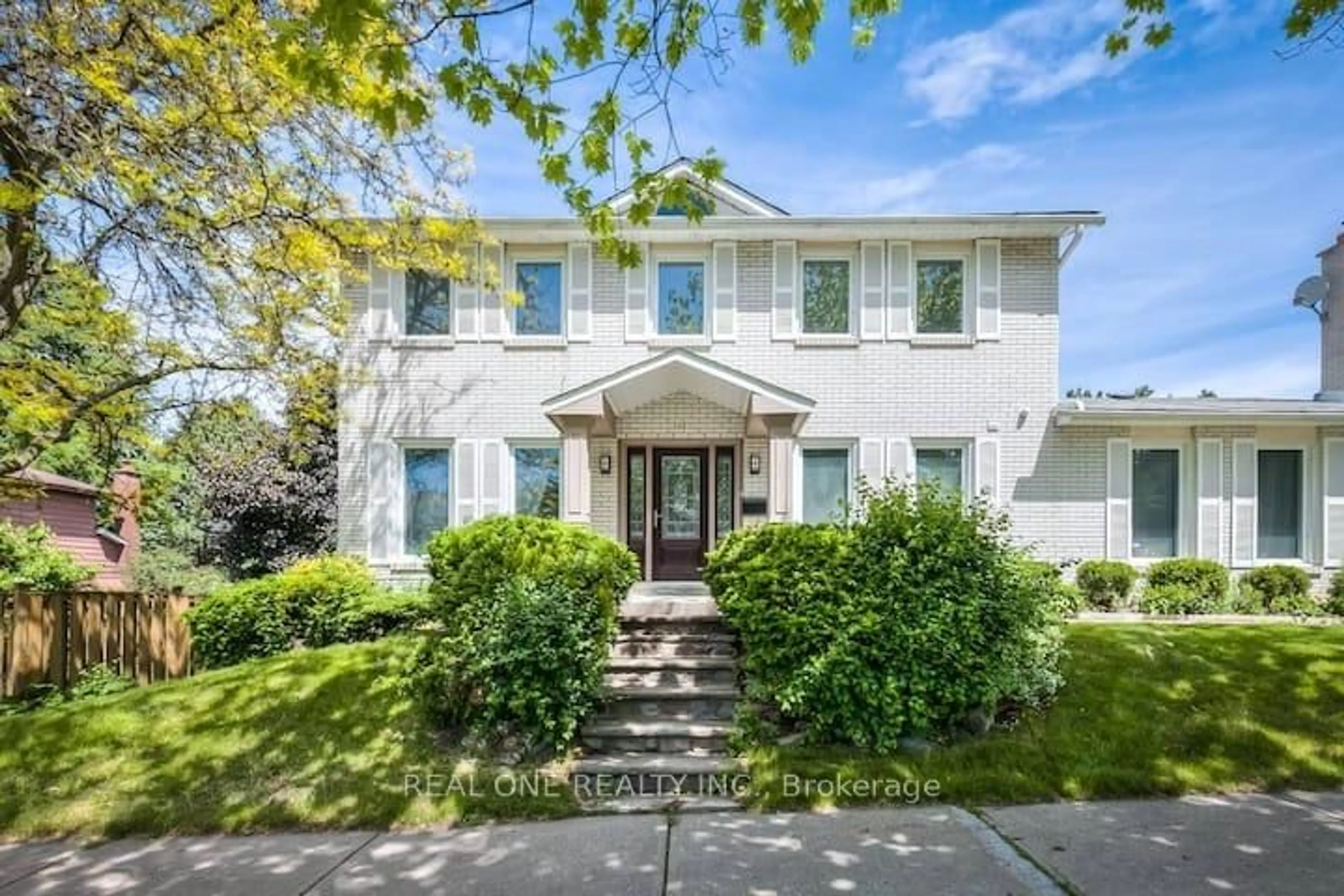 Home with brick exterior material, street for 25 Tumbleweed Rd, Toronto Ontario M2J 2N2