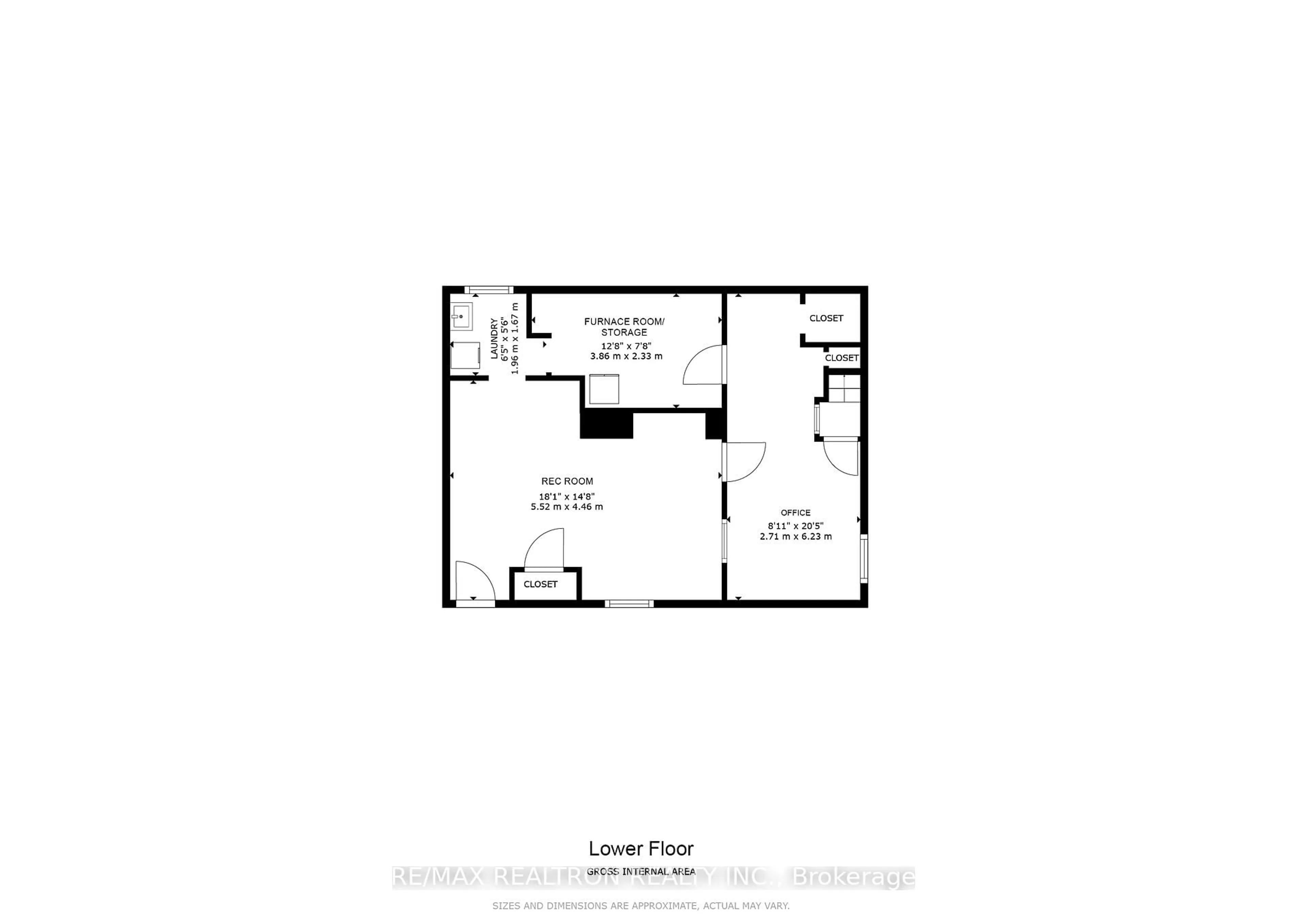 Floor plan for 206 Burndale Ave, Toronto Ontario M2N 1T3