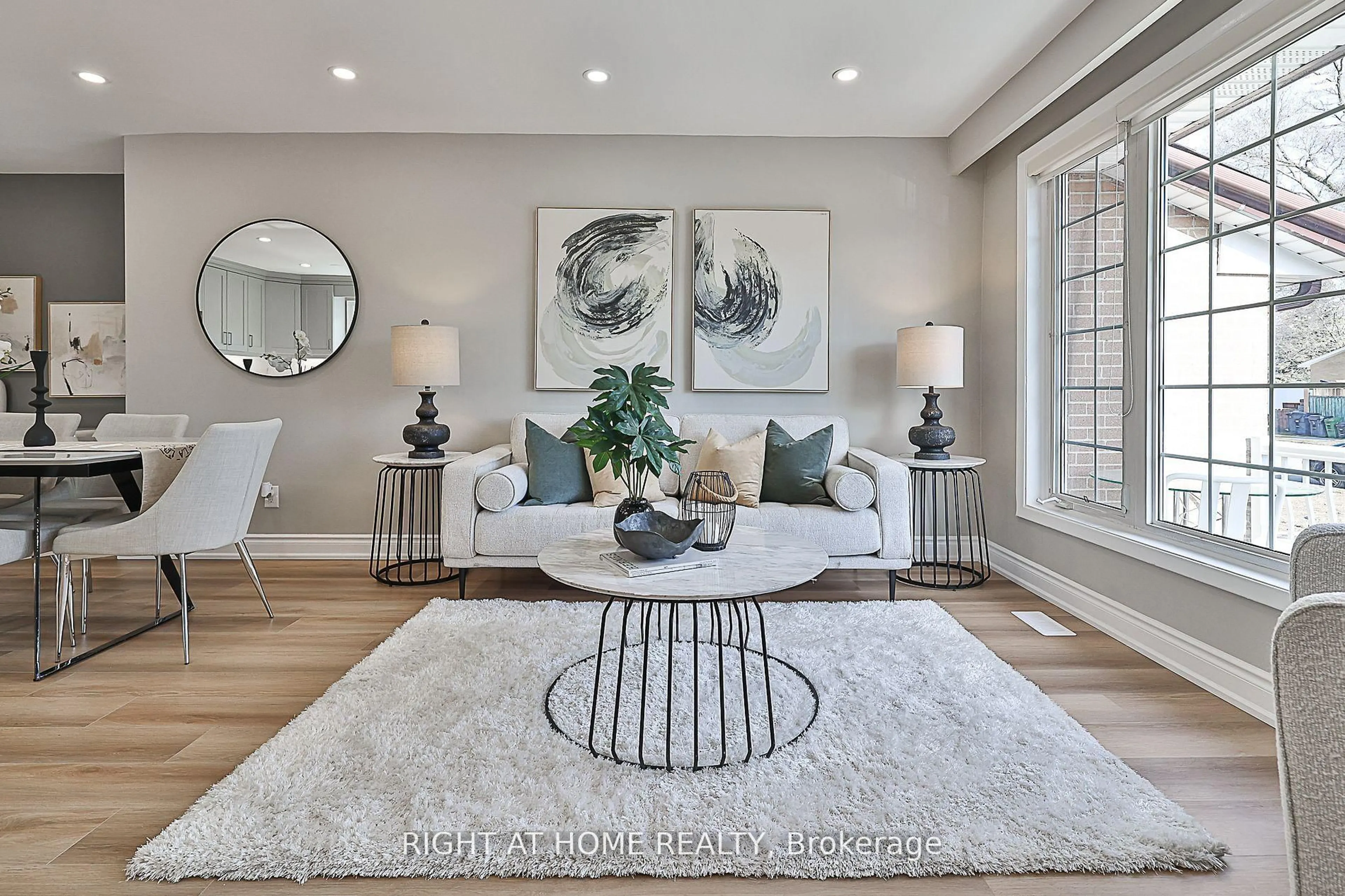 Living room with furniture, unknown for 55 Combermere Dr, Toronto Ontario M3A 2W4