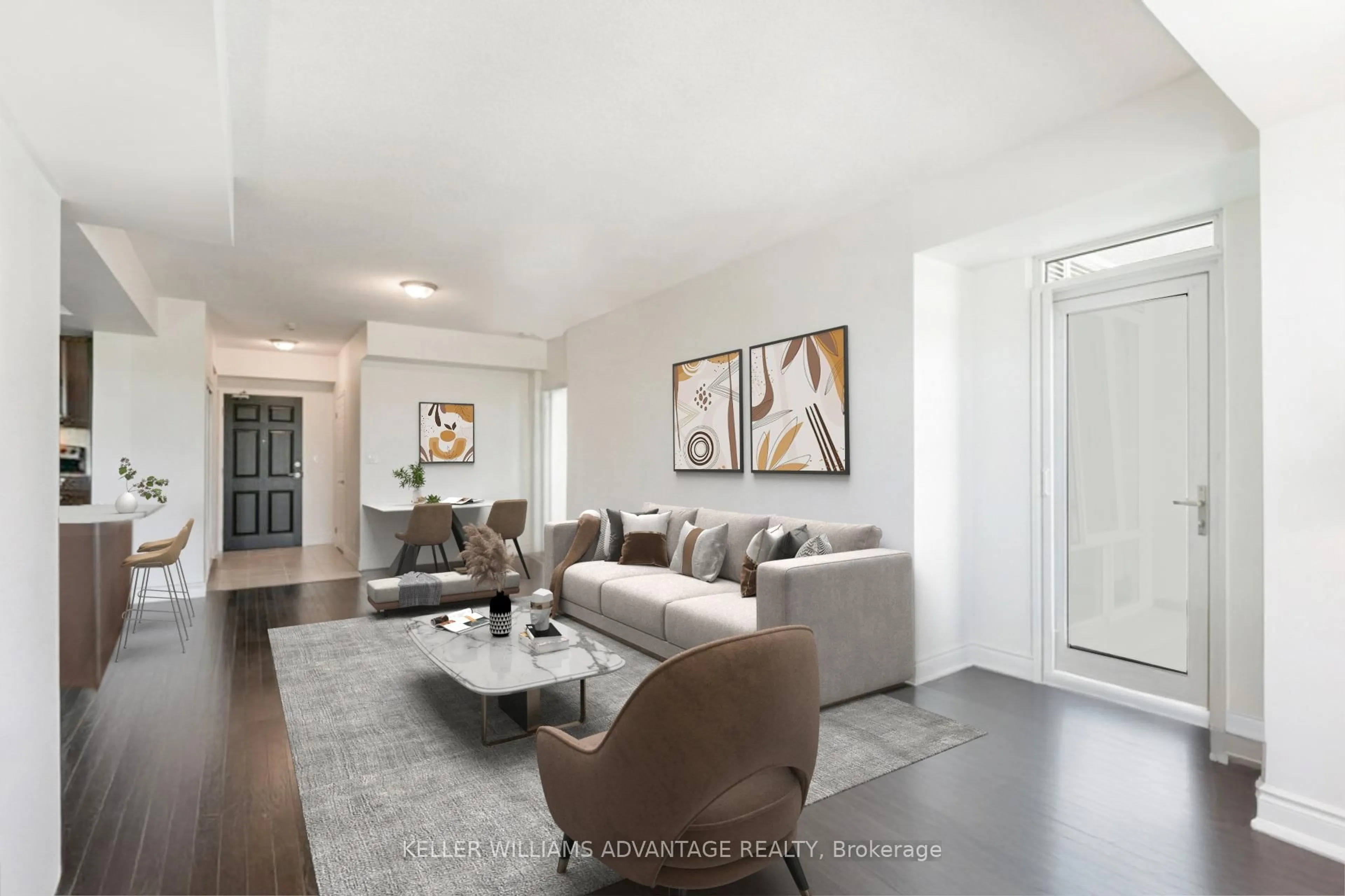 Living room with furniture, unknown for 650 Mount Pleasant Rd #512, Toronto Ontario M4S 2N5