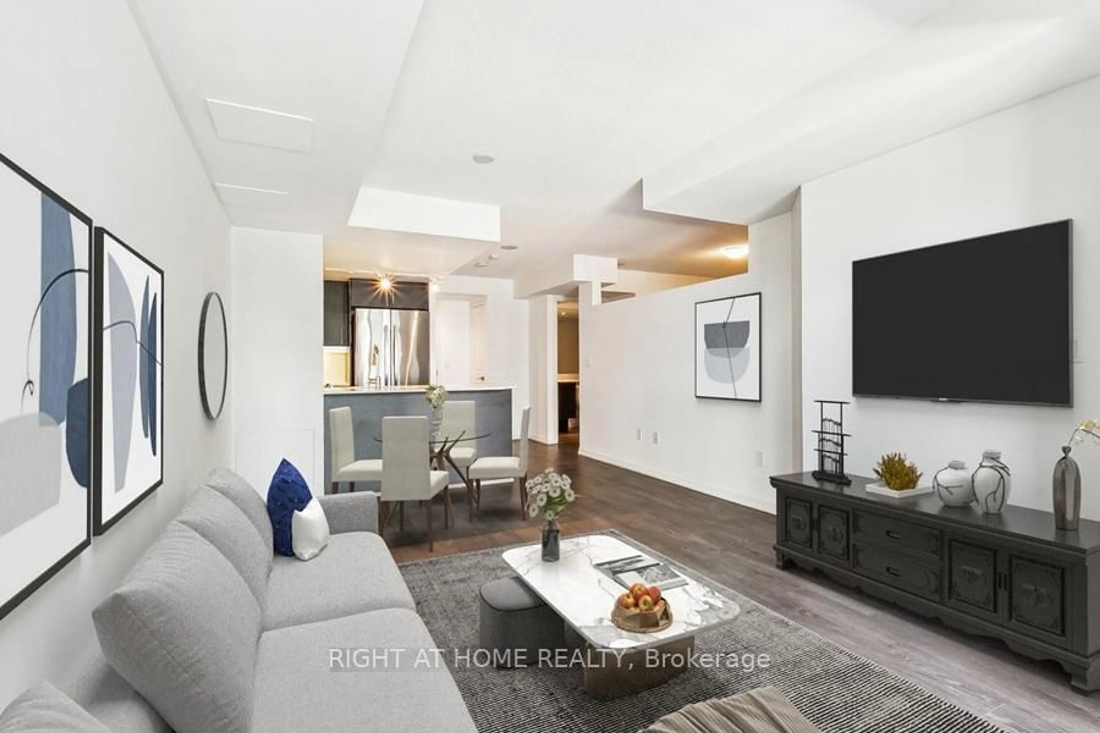 Living room with furniture, unknown for 75 East Liberty St #1015, Toronto Ontario M6K 0A2