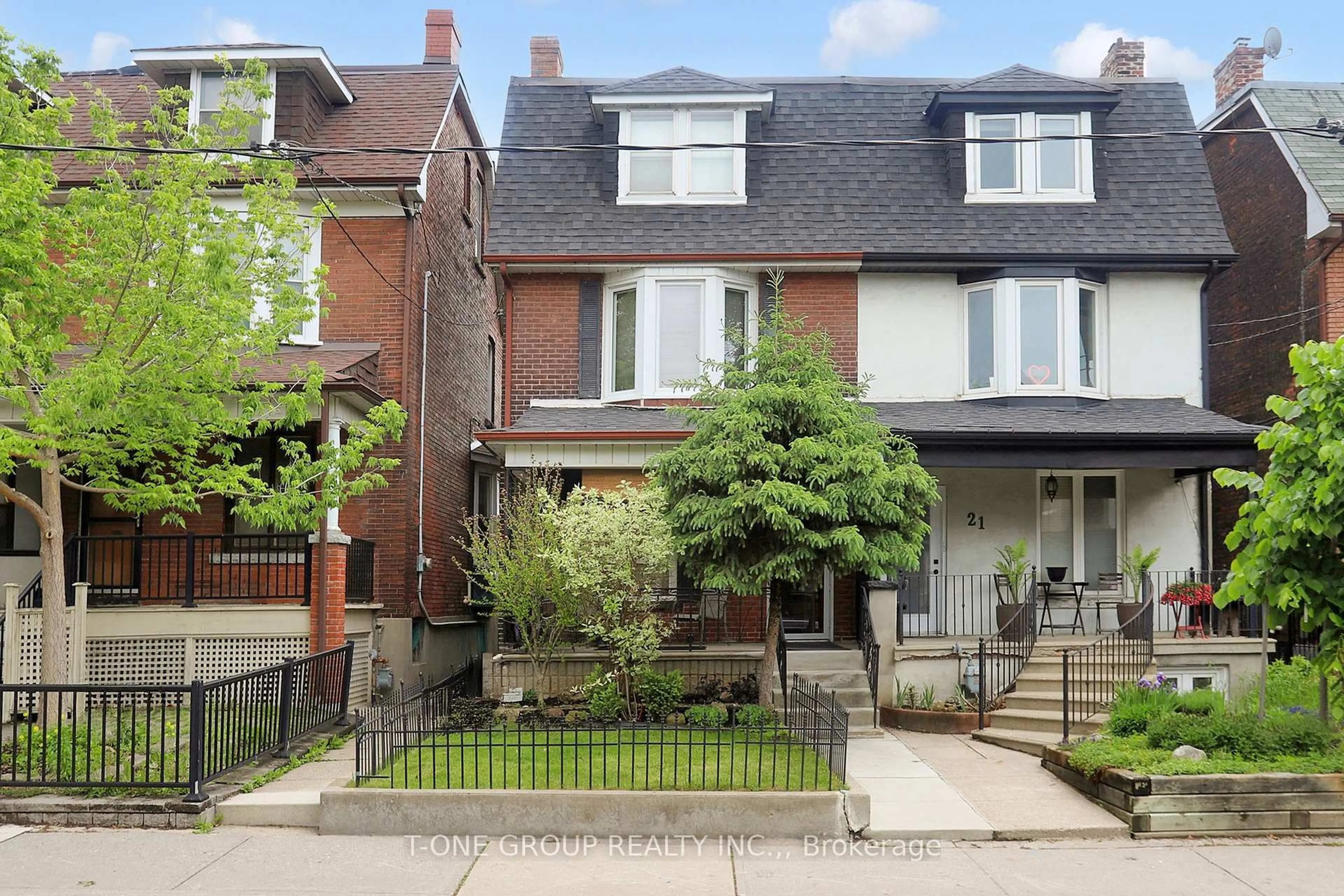 Home with brick exterior material, street for 23 Grace St, Toronto Ontario M6J 2S4