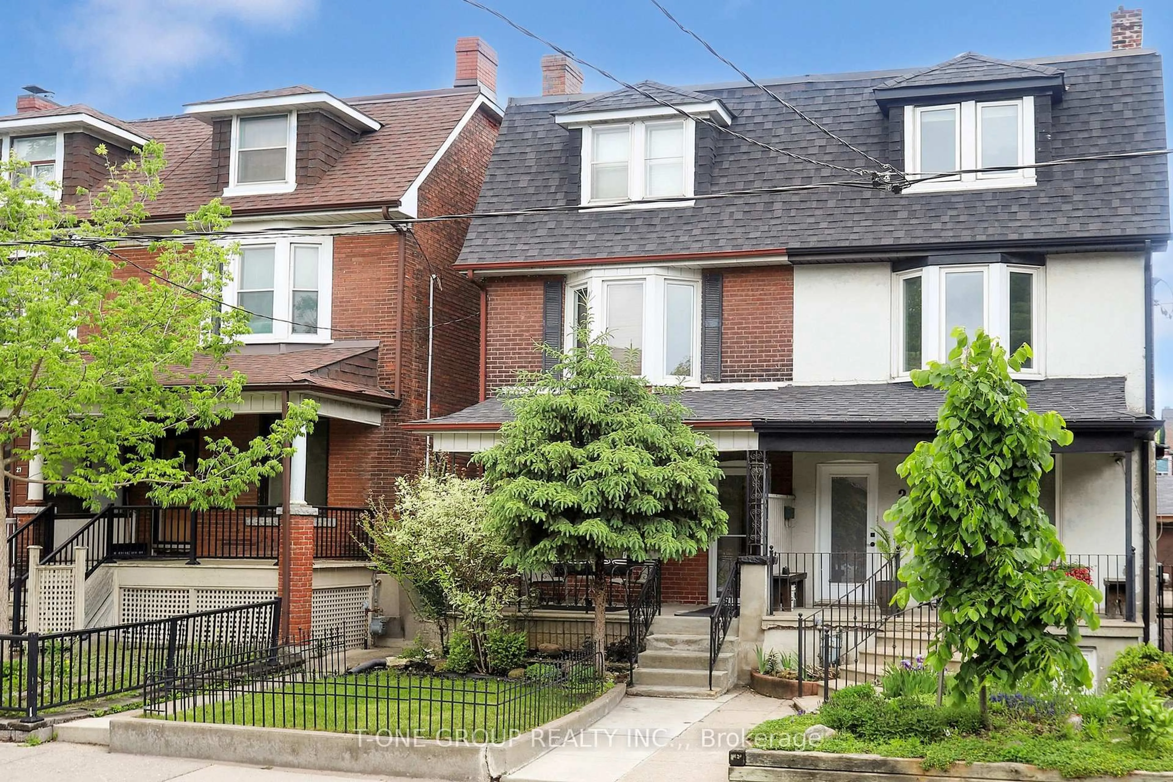 Home with brick exterior material, street for 23 Grace St, Toronto Ontario M6J 2S4