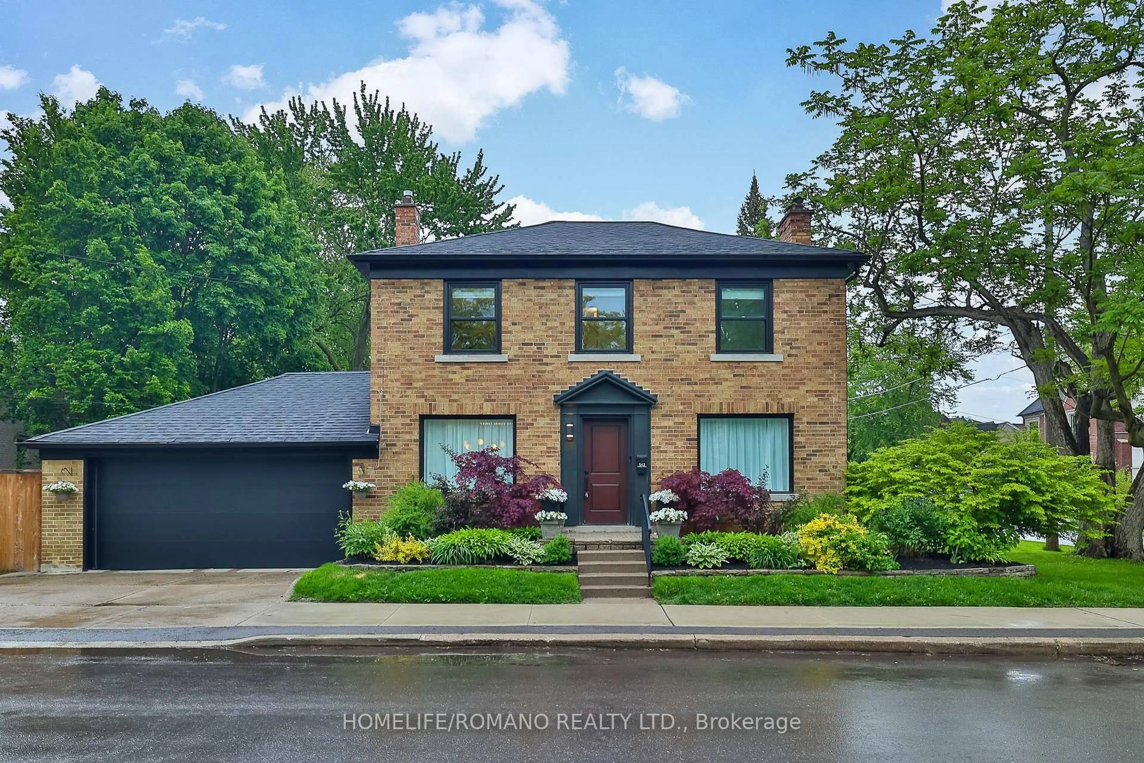 Home with brick exterior material, street for 542 Deloraine Ave, Toronto Ontario M5M 2C3