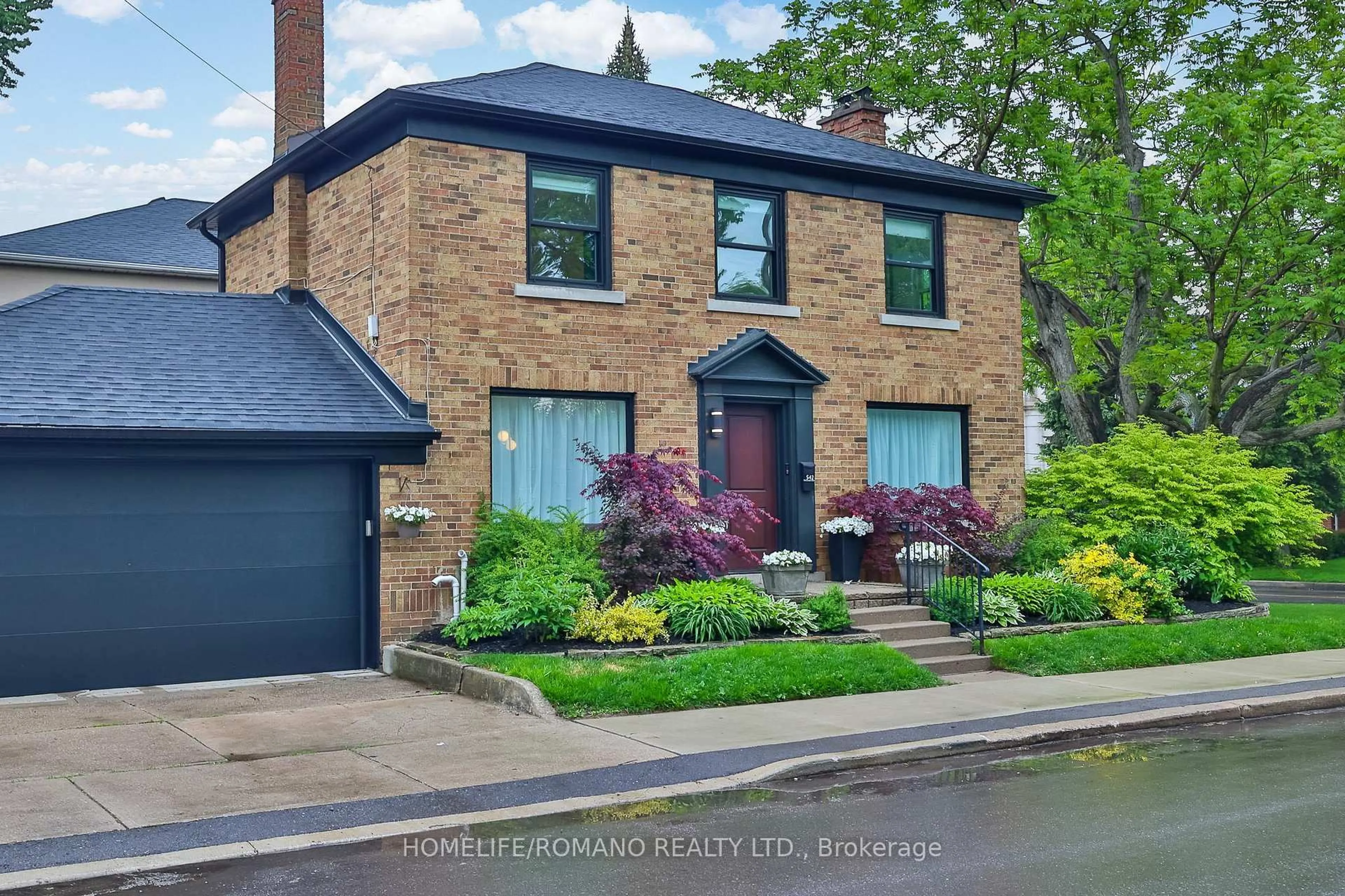 Home with brick exterior material, street for 542 Deloraine Ave, Toronto Ontario M5M 2C3