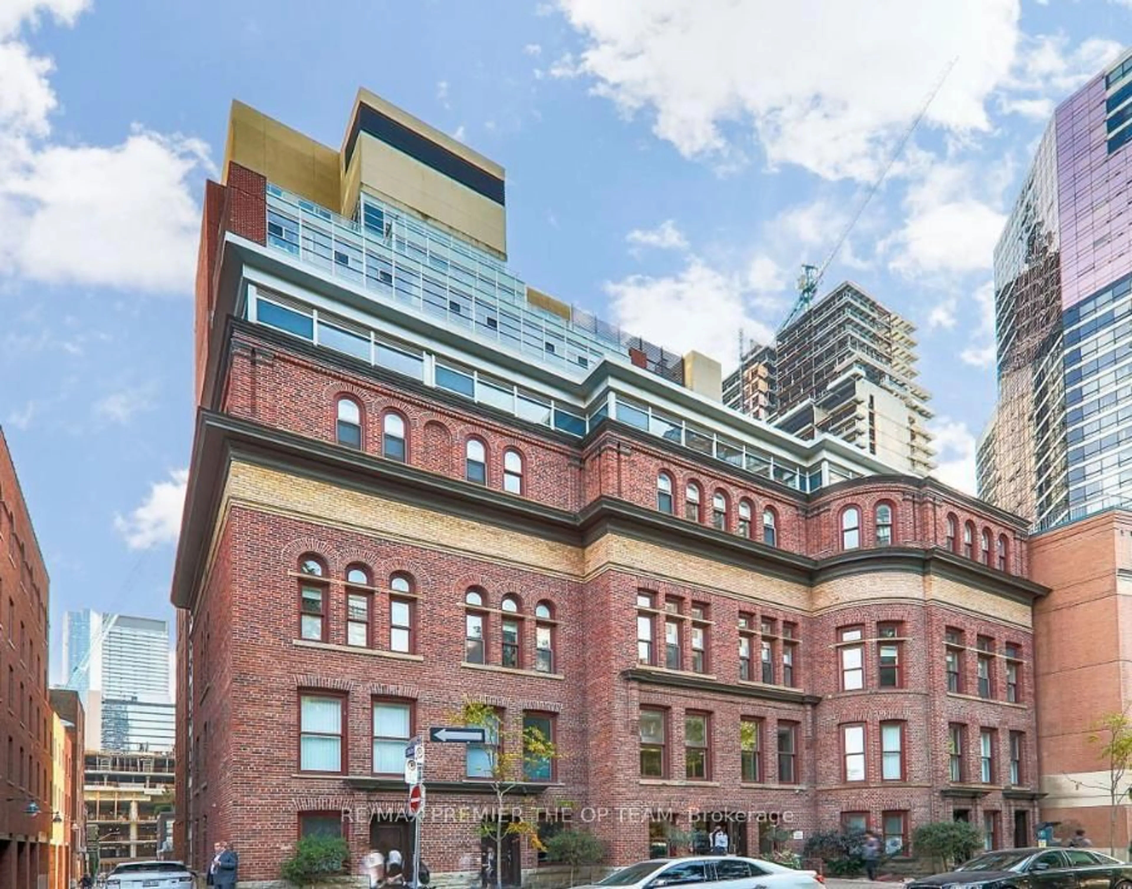 Home with brick exterior material, building for 11 St Joseph St #407, Toronto Ontario M4Y 3G4