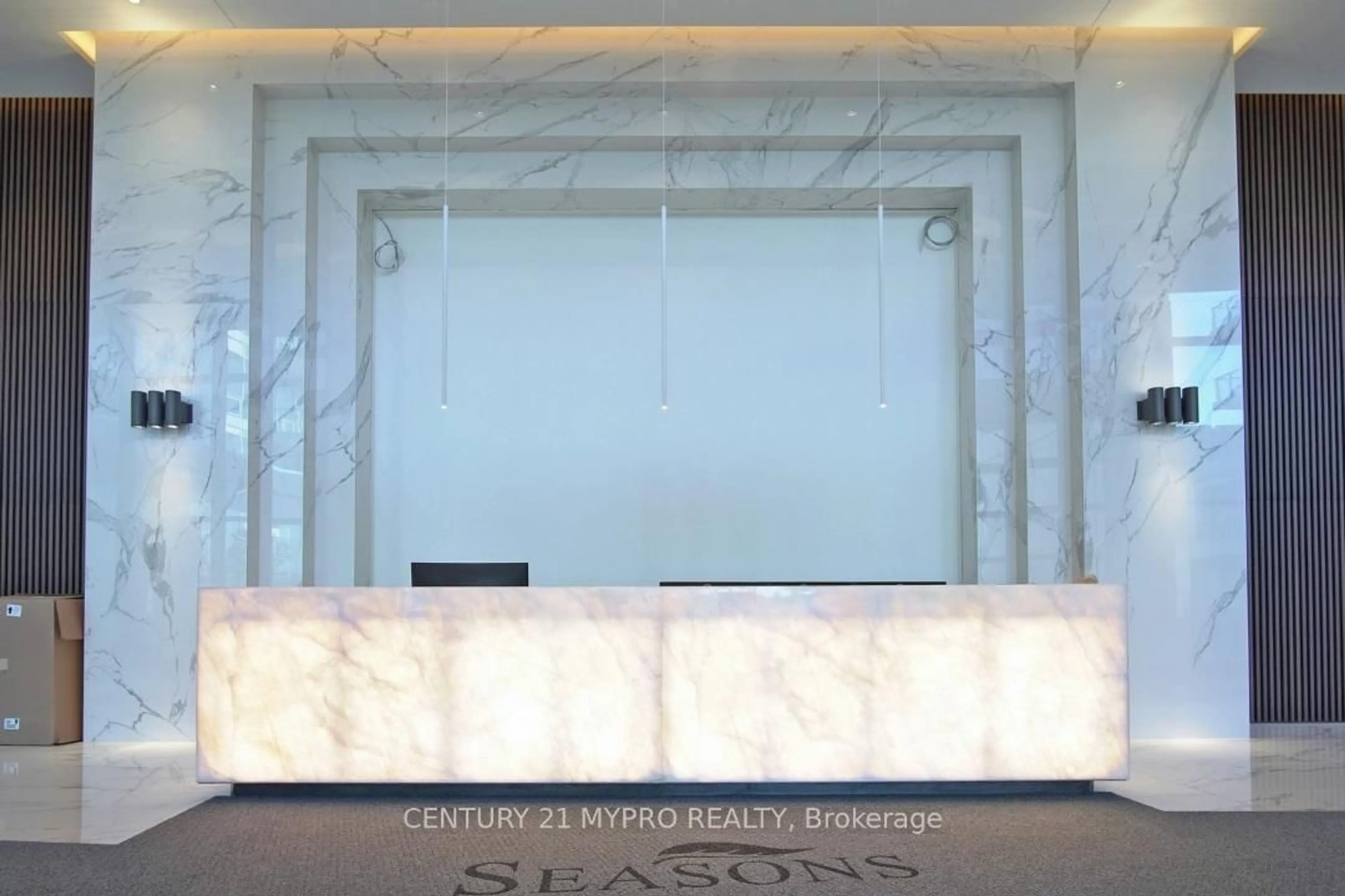 Lobby for 85 McMahon Dr #1801, Toronto Ontario M2K 0H1