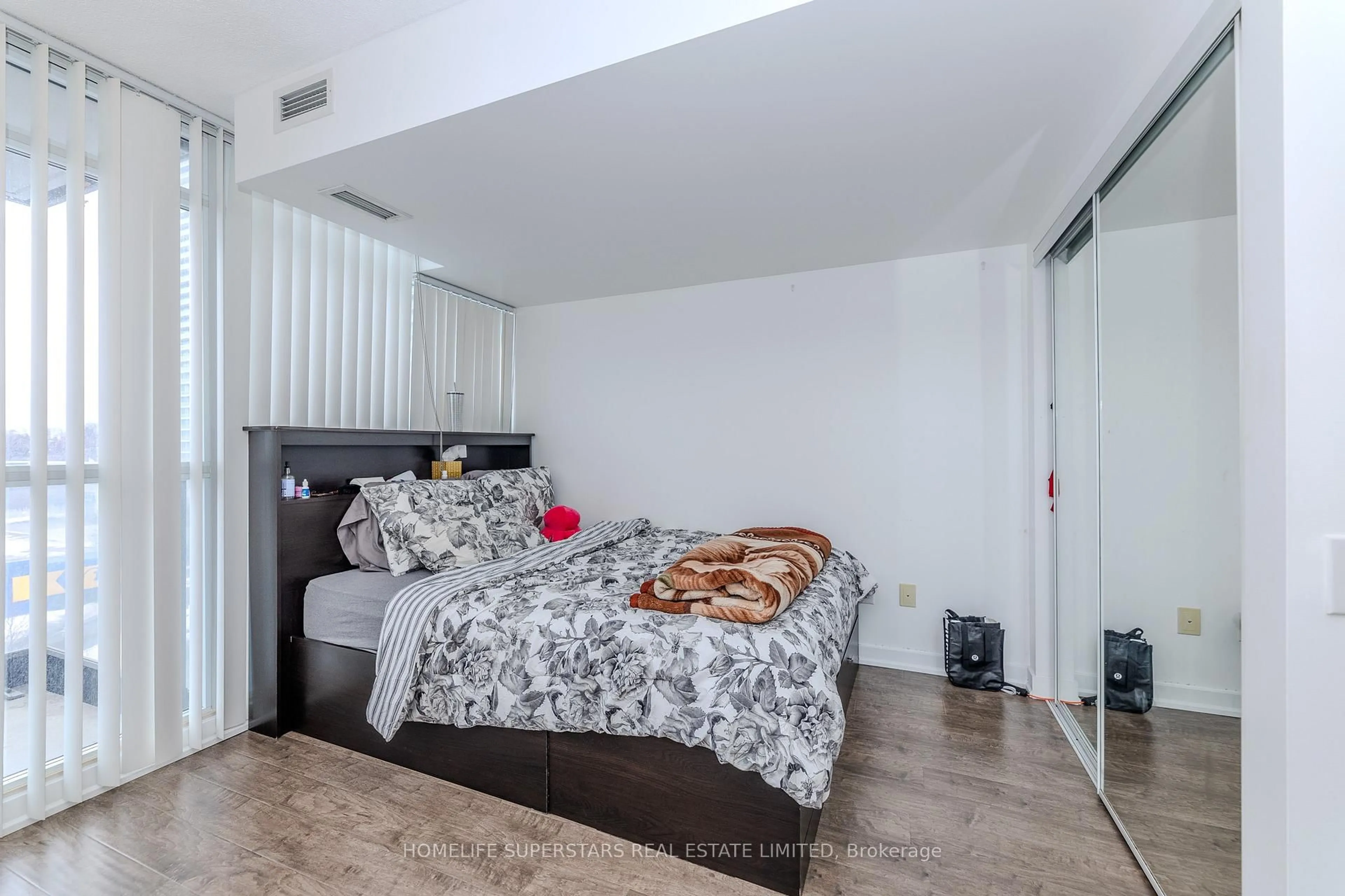 Bedroom with bed, unknown for 19 Singer Crt #601 A, Toronto Ontario M2K 0B2