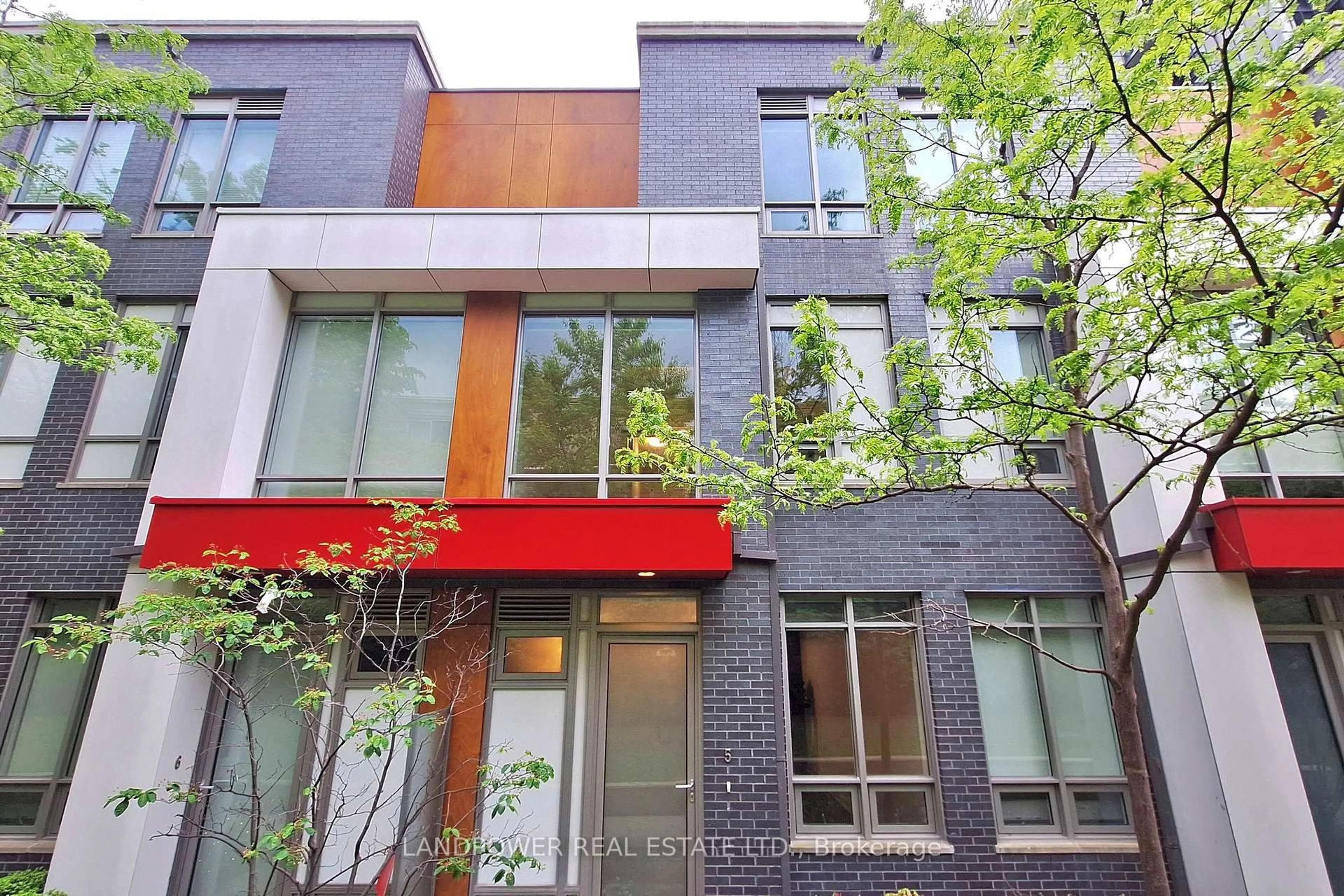 Home with brick exterior material, street for 88 Sheppard Ave #TH 5, Toronto Ontario M2N 6Y2