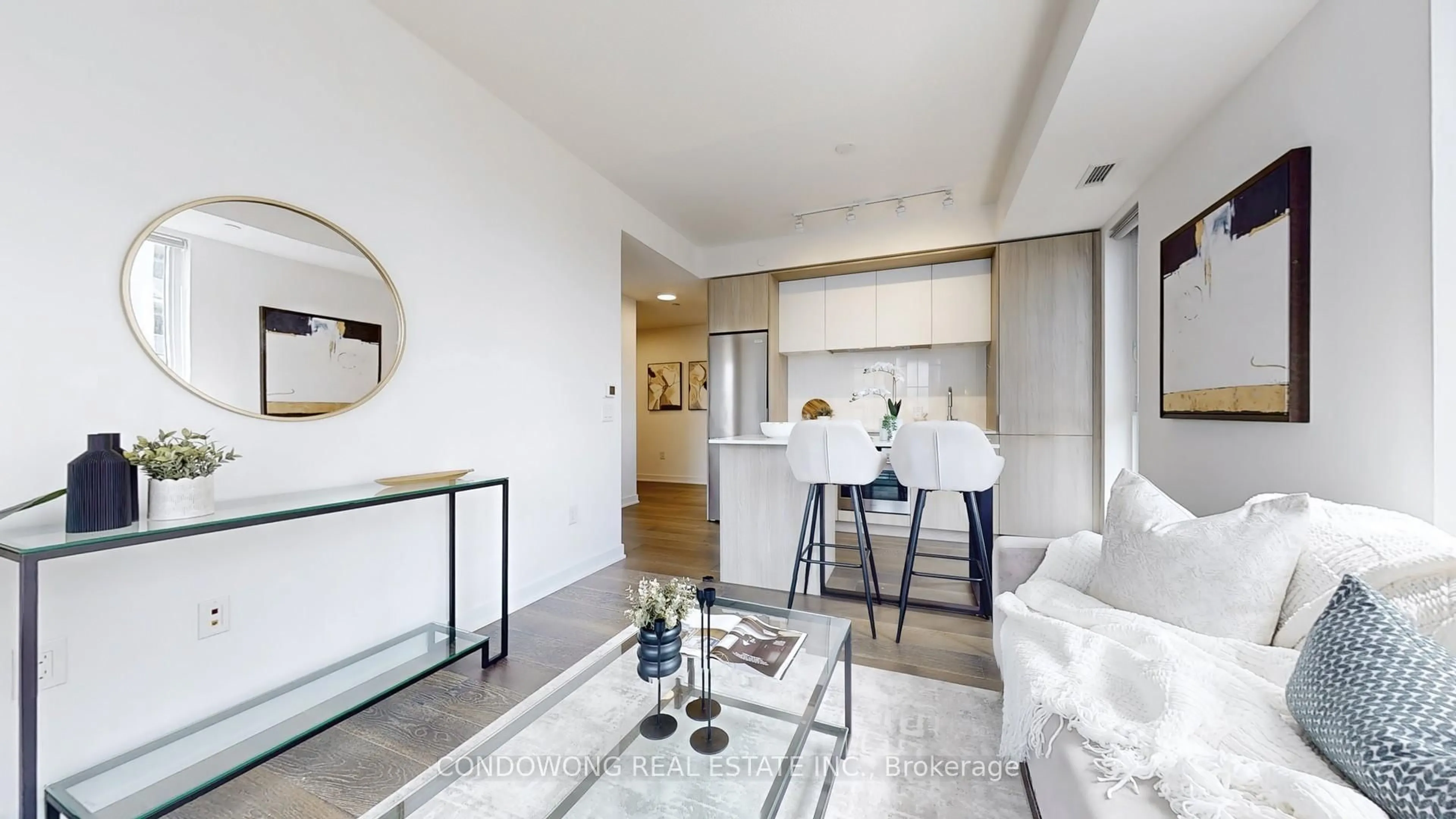 Living room with furniture, unknown for 130 River St #2203, Toronto Ontario M5A 0R8