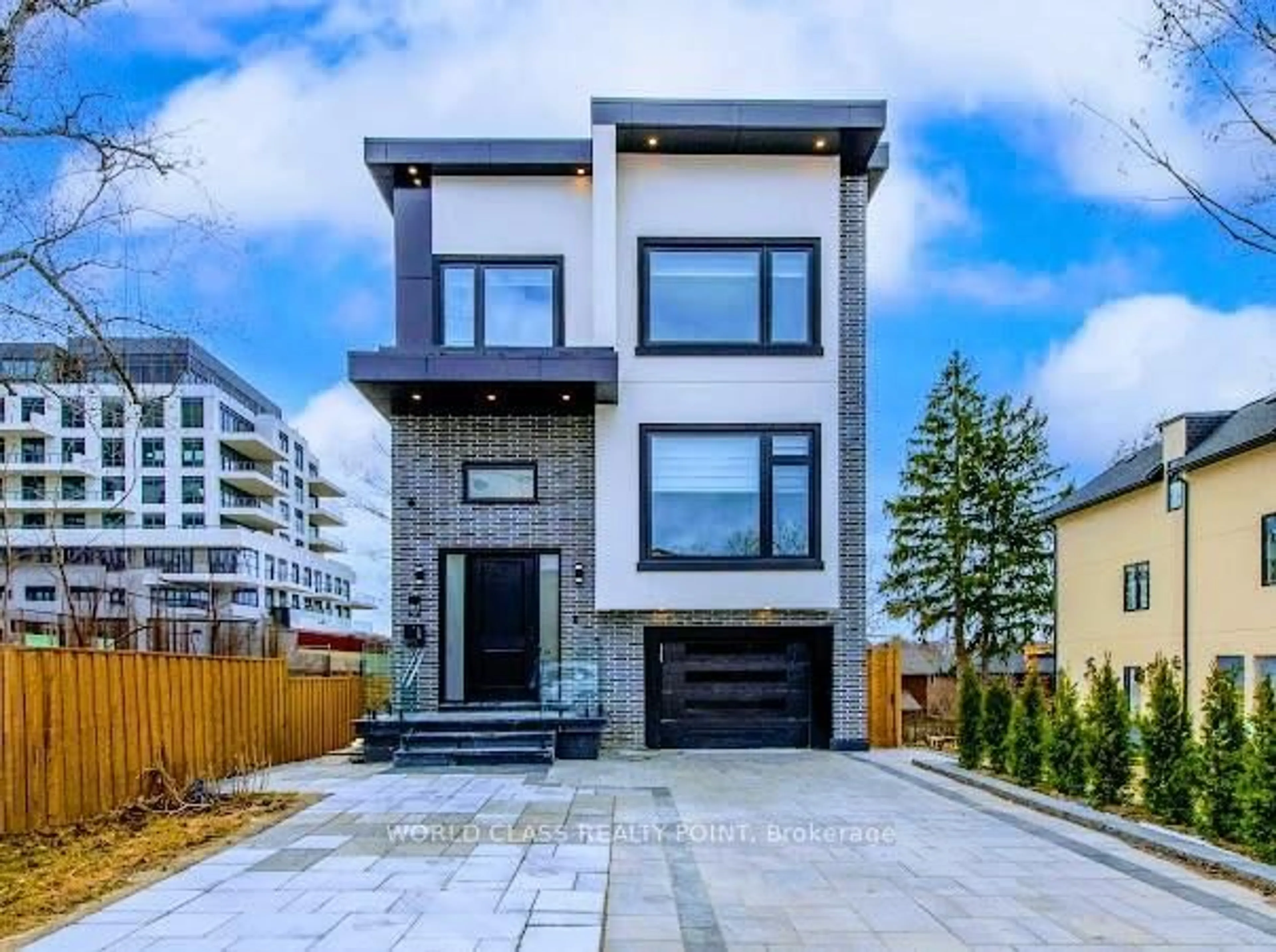 Home with brick exterior material, street for 517 Glencairn Ave, Toronto Ontario M6B 1Z2