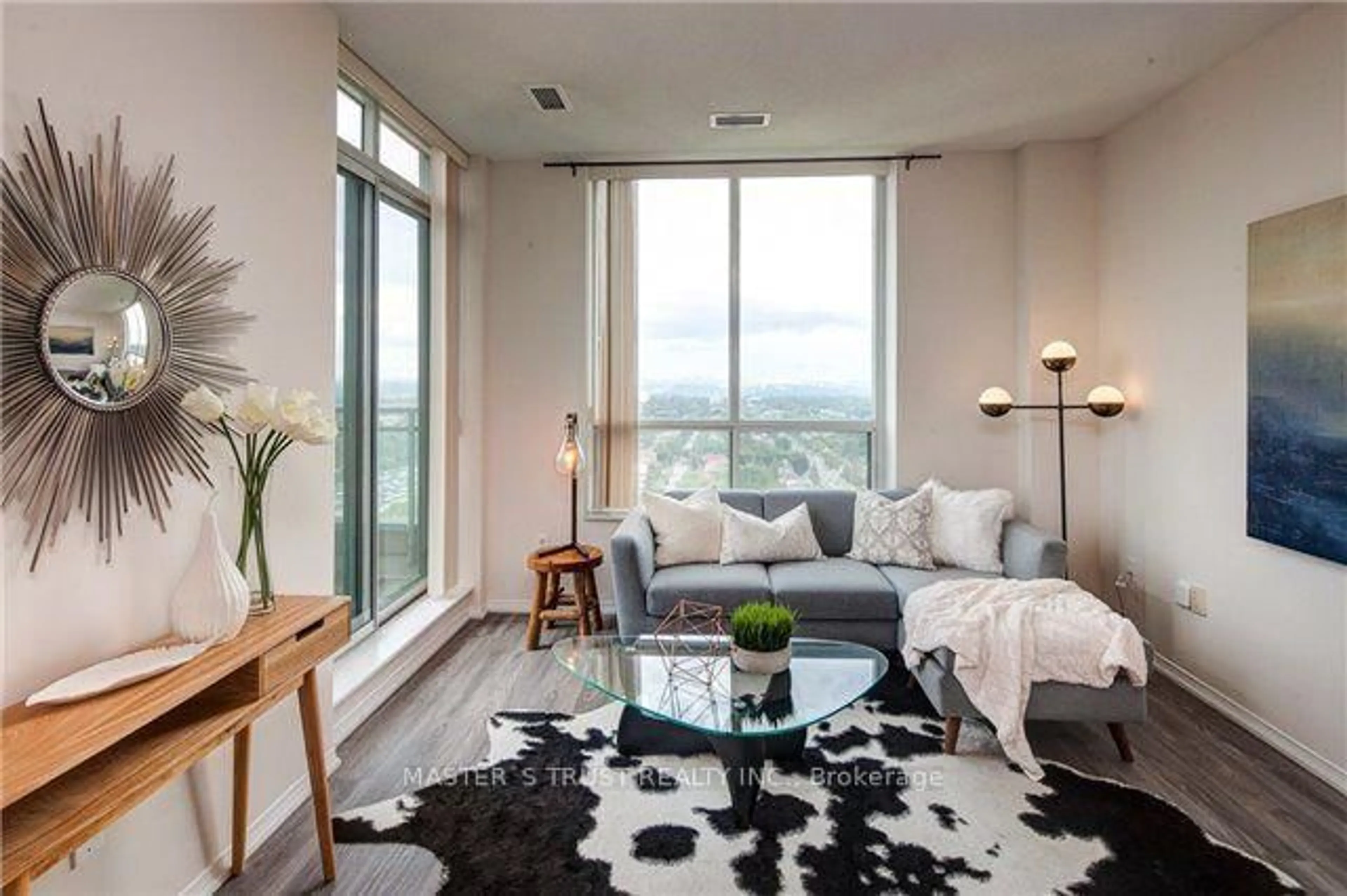Living room with furniture, unknown for 1 Pemberton Ave #Ph5, Toronto Ontario M2M 4L9