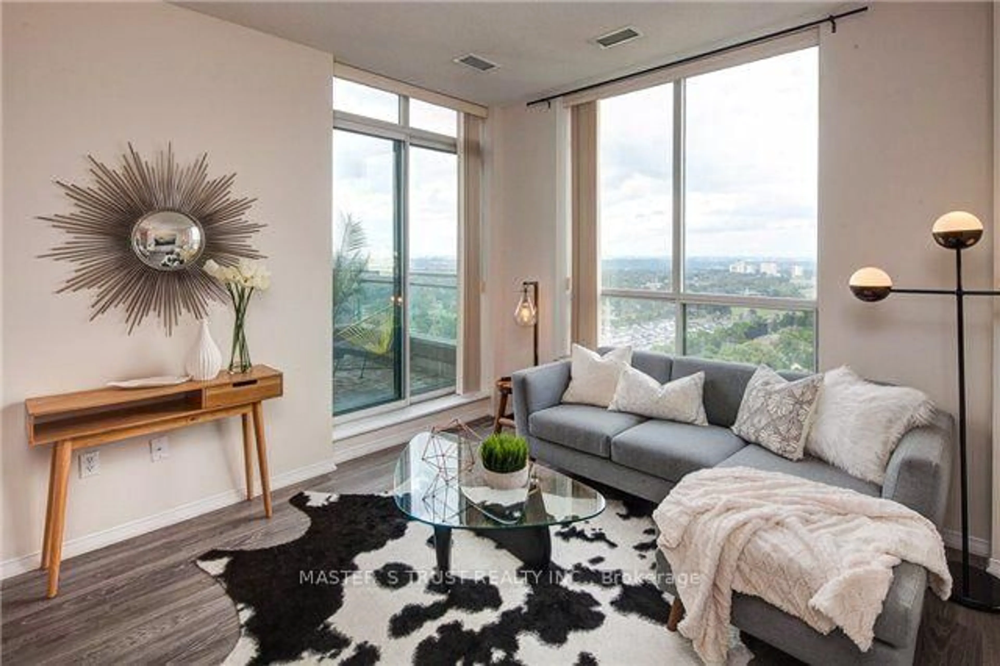 Living room with furniture, unknown for 1 Pemberton Ave #Ph5, Toronto Ontario M2M 4L9