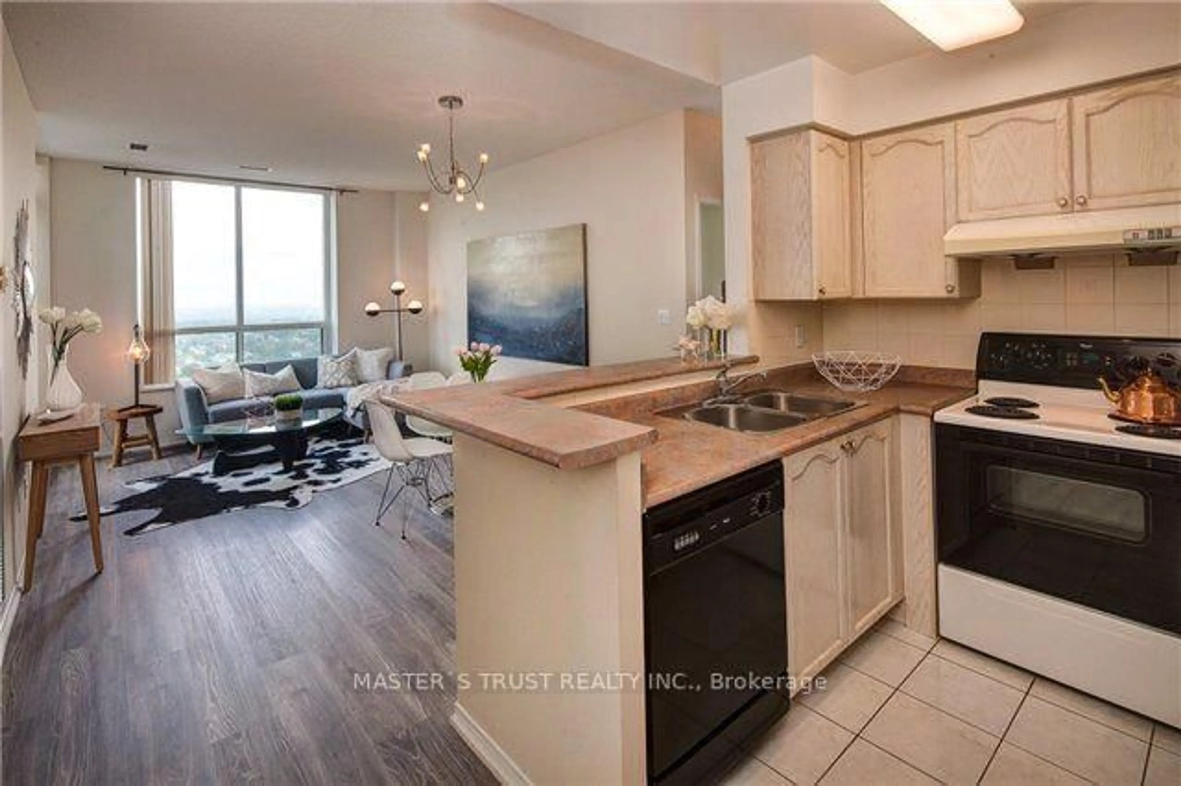 Open concept kitchen, unknown for 1 Pemberton Ave #Ph5, Toronto Ontario M2M 4L9