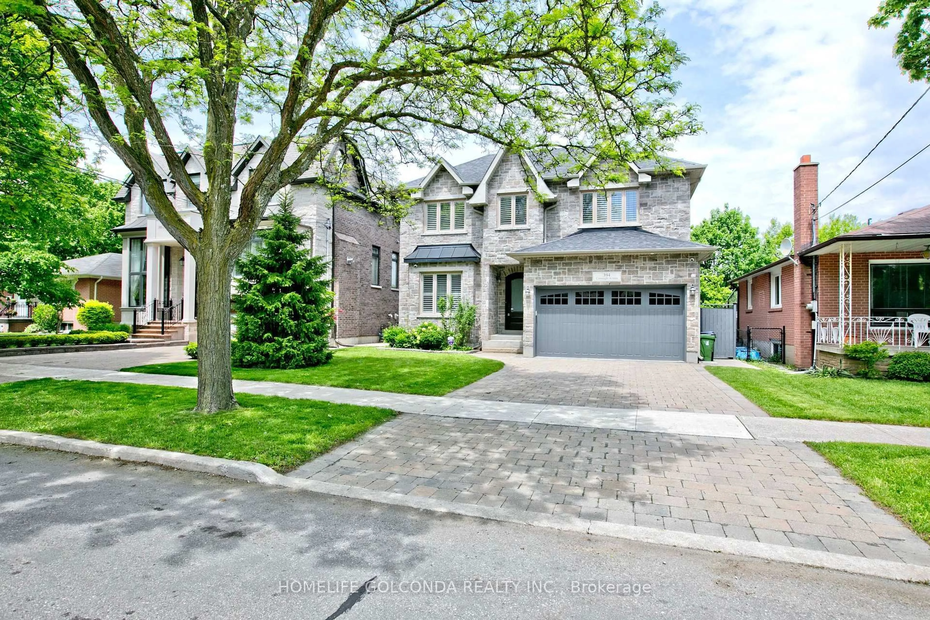 Home with brick exterior material, street for 394 Connaught Ave, Toronto Ontario M2R 2M2