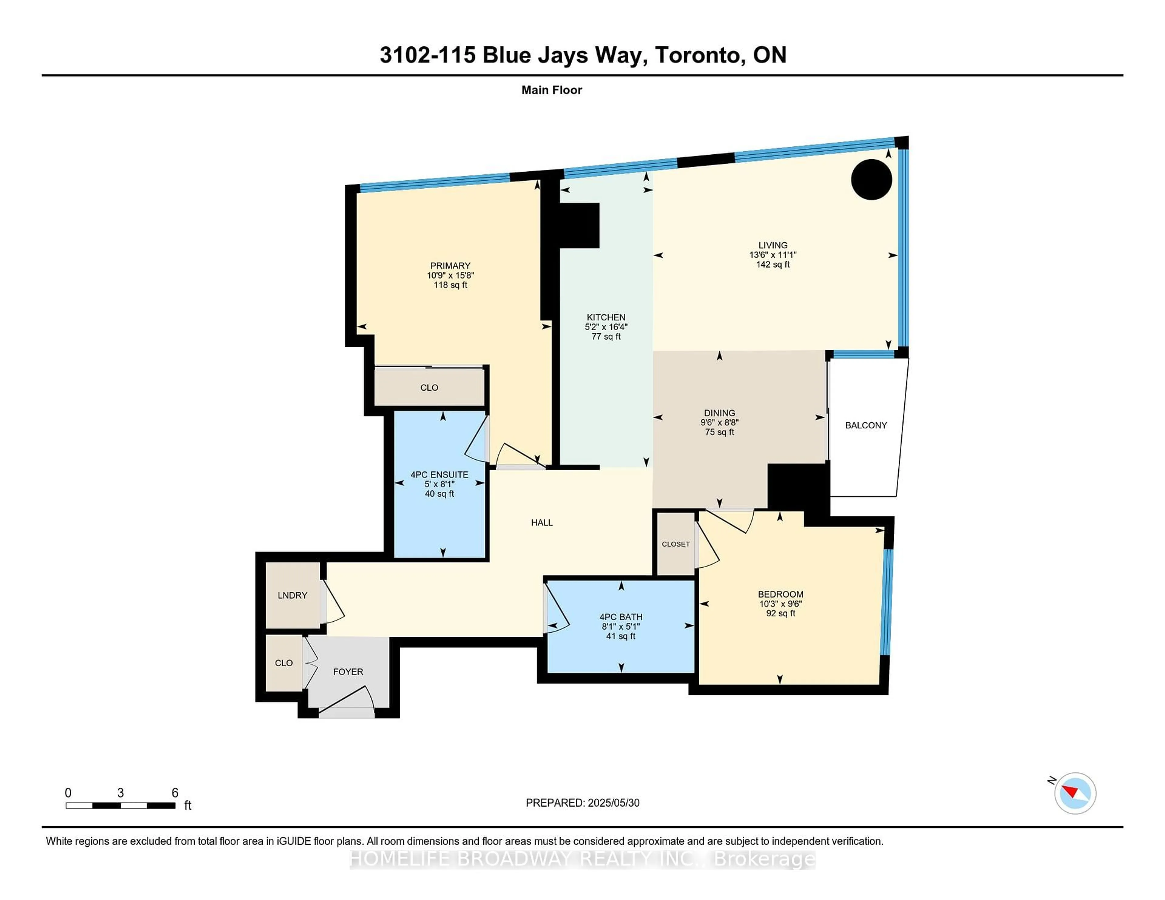 Floor plan for 115 Blue Jays Way #3102, Toronto Ontario M5V 0N4