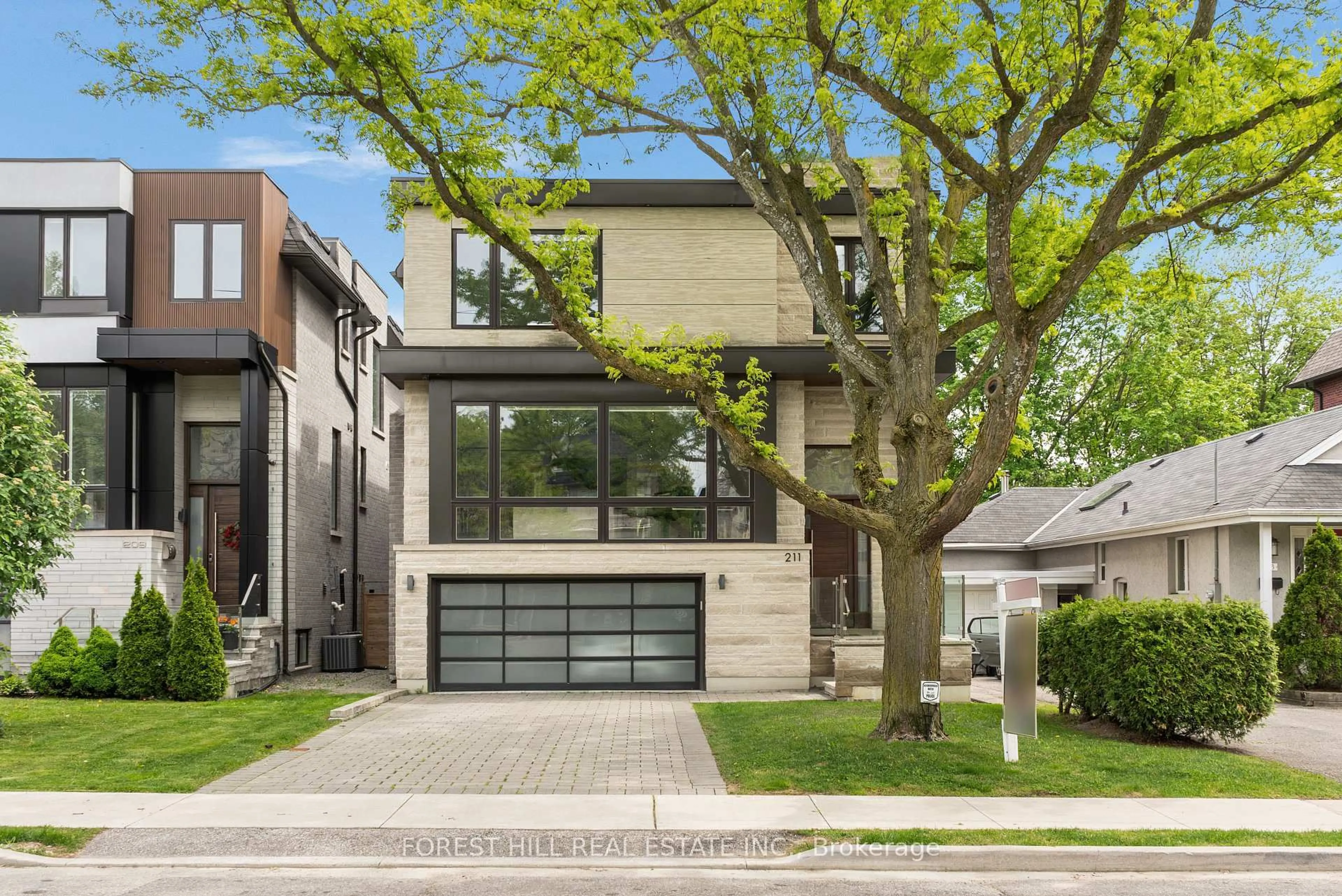 Home with brick exterior material, street for 211 Johnston Ave, Toronto Ontario M2N 1H4