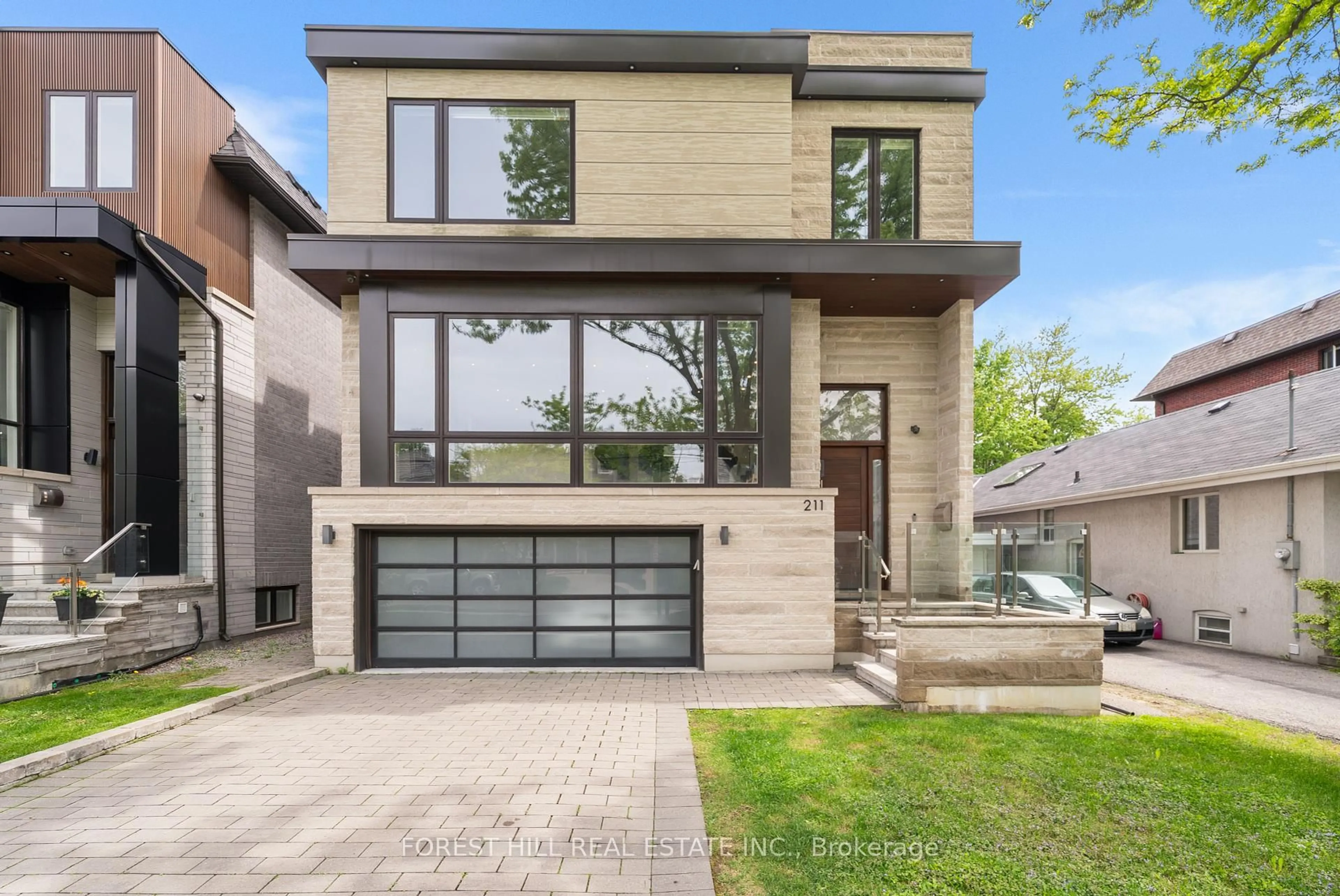 Home with brick exterior material, street for 211 Johnston Ave, Toronto Ontario M2N 1H4