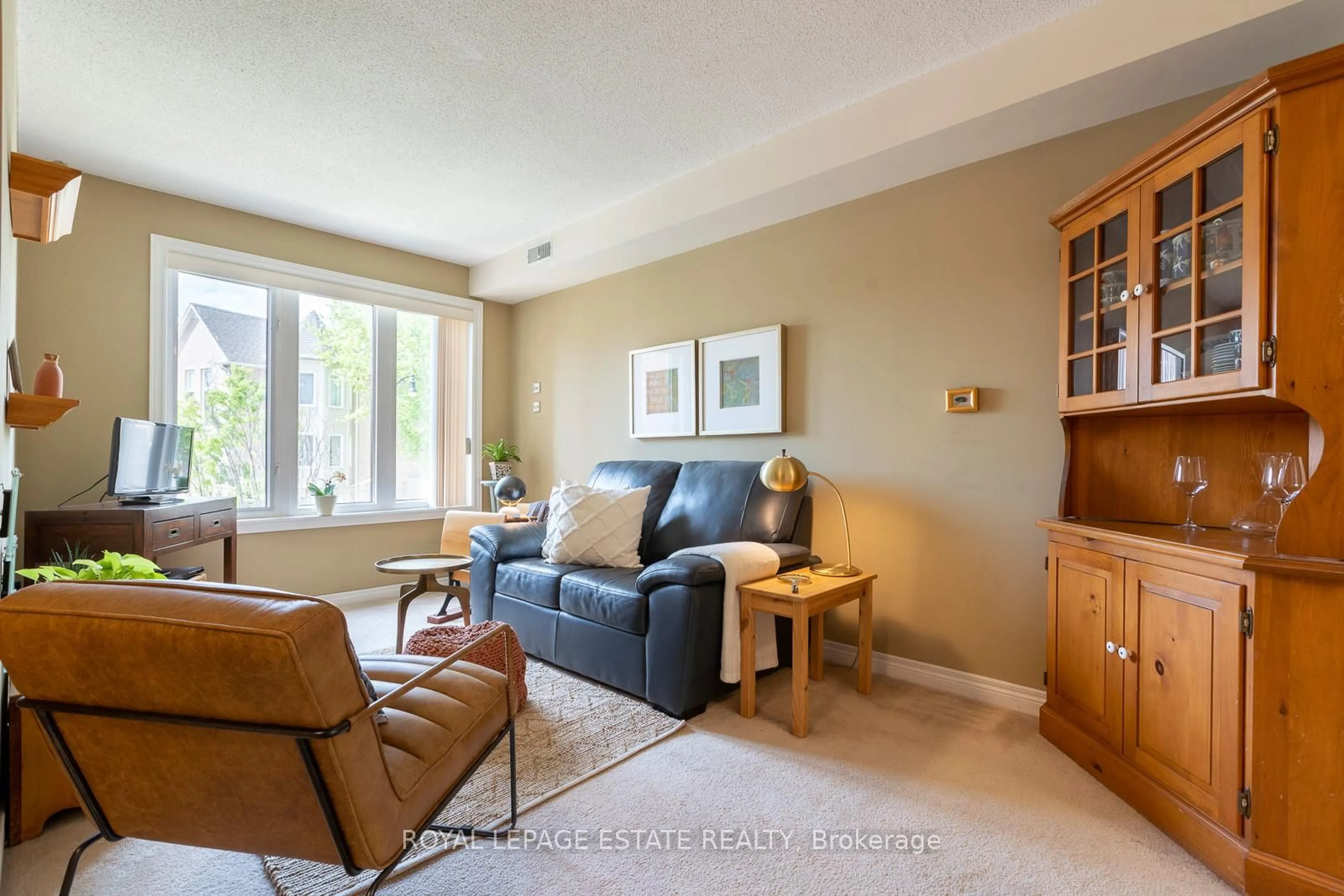 Living room with furniture, unknown for 76 Aerodrome Cres #201, Toronto Ontario M4G 4J1