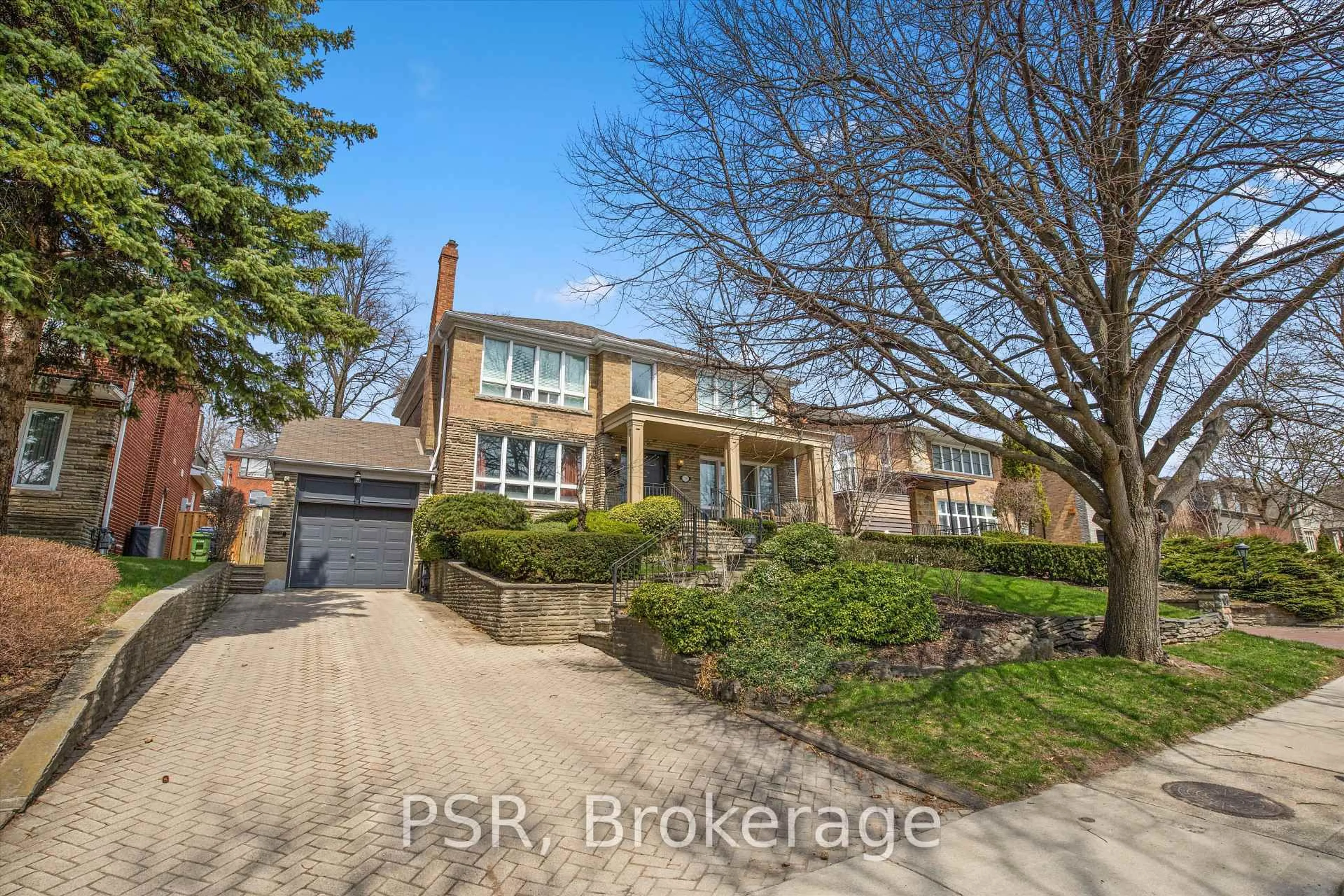 Home with brick exterior material, street for 70 Ridelle Ave, Toronto Ontario M6B 1J3