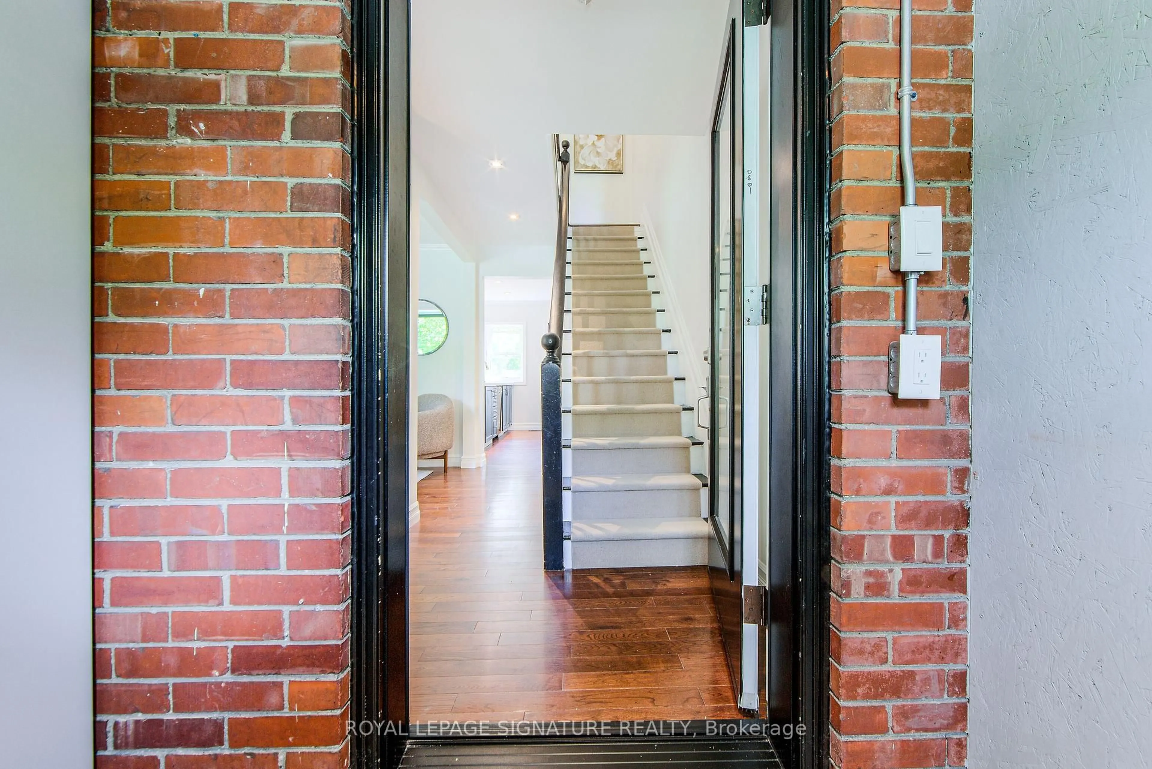 Indoor entryway for 273 Airdrie Rd, Toronto Ontario M4G 1N2