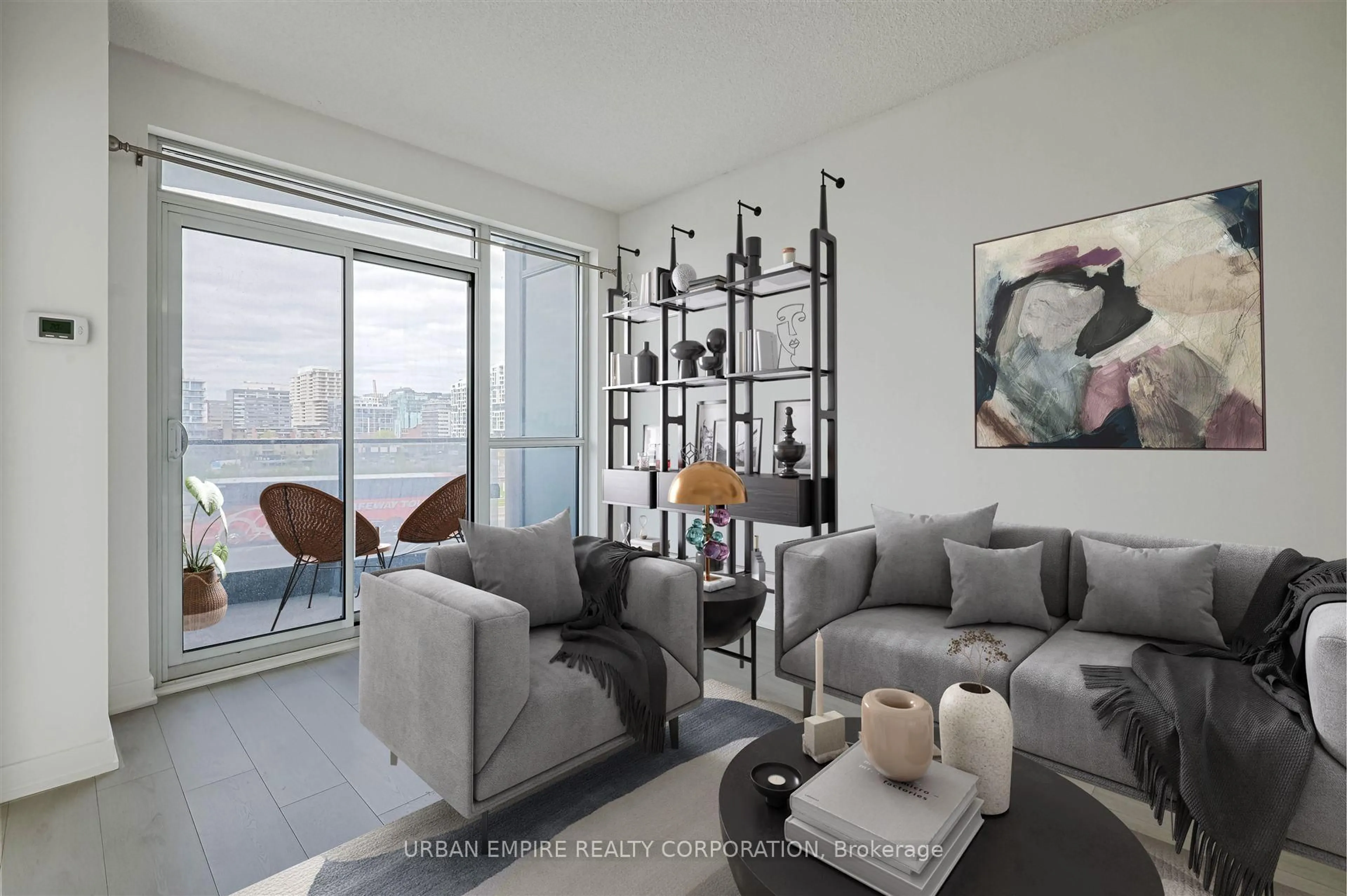 Living room with furniture, unknown for 50 Bruyeres Mews #913, Toronto Ontario M5V 0H8