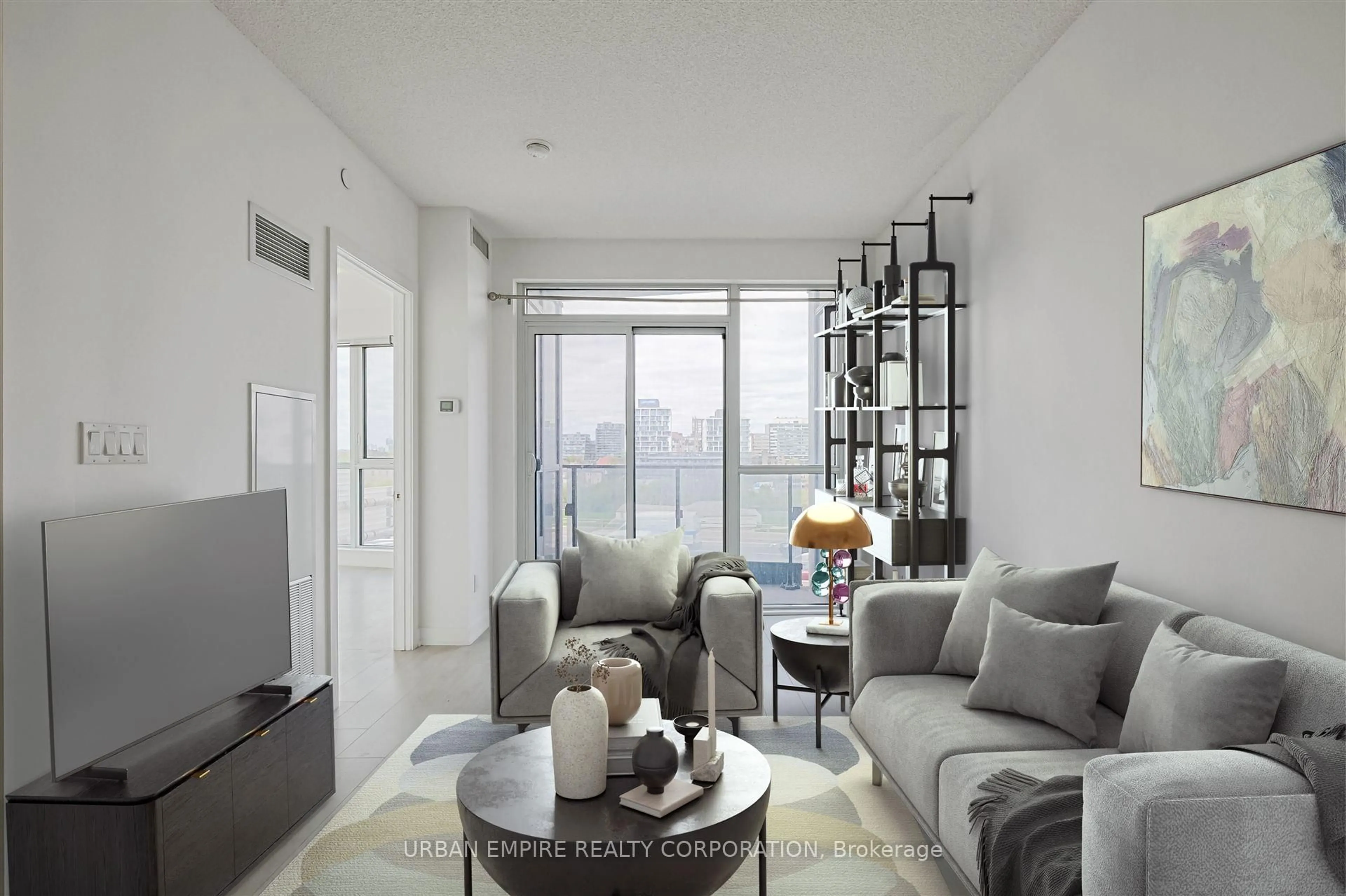 Living room with furniture, unknown for 50 Bruyeres Mews #913, Toronto Ontario M5V 0H8
