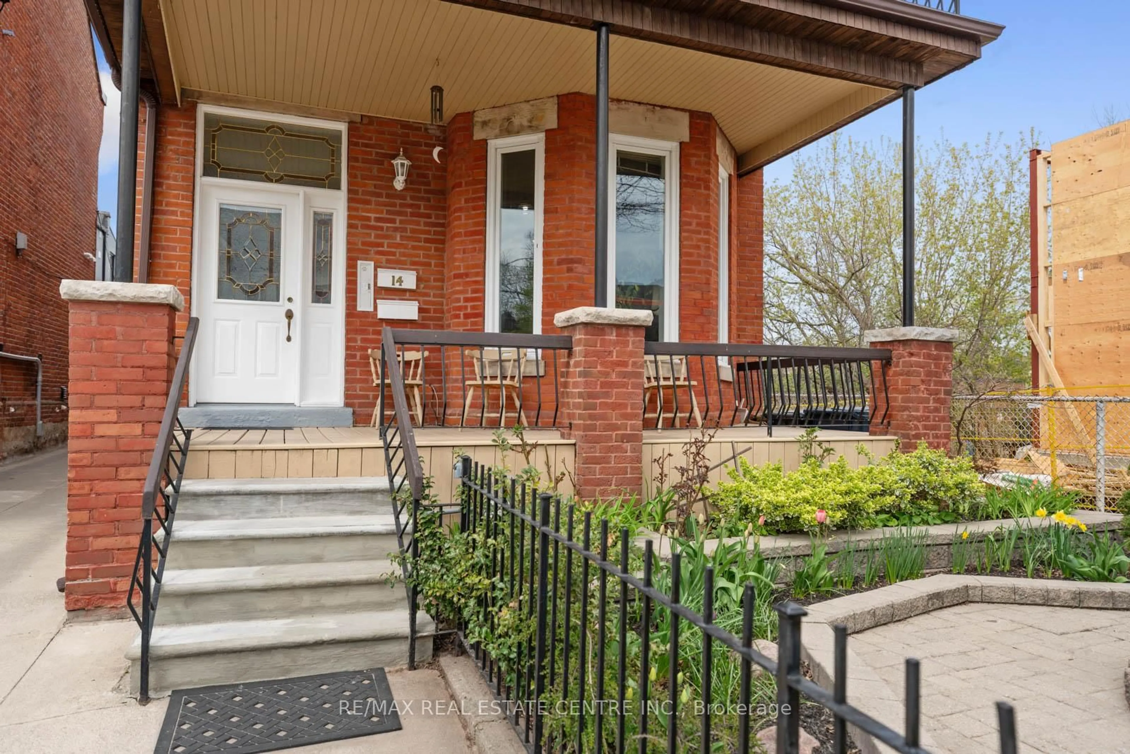 Home with brick exterior material, street for 14 Churchill Ave, Toronto Ontario M6J 2B4