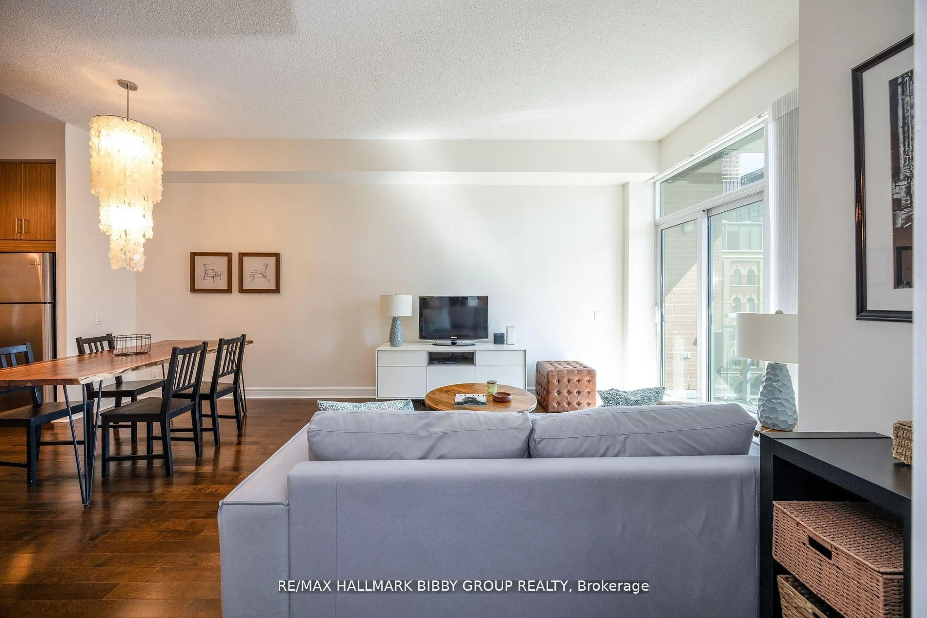 Living room with furniture, unknown for 112 George St #S420, Toronto Ontario M5A 2M5