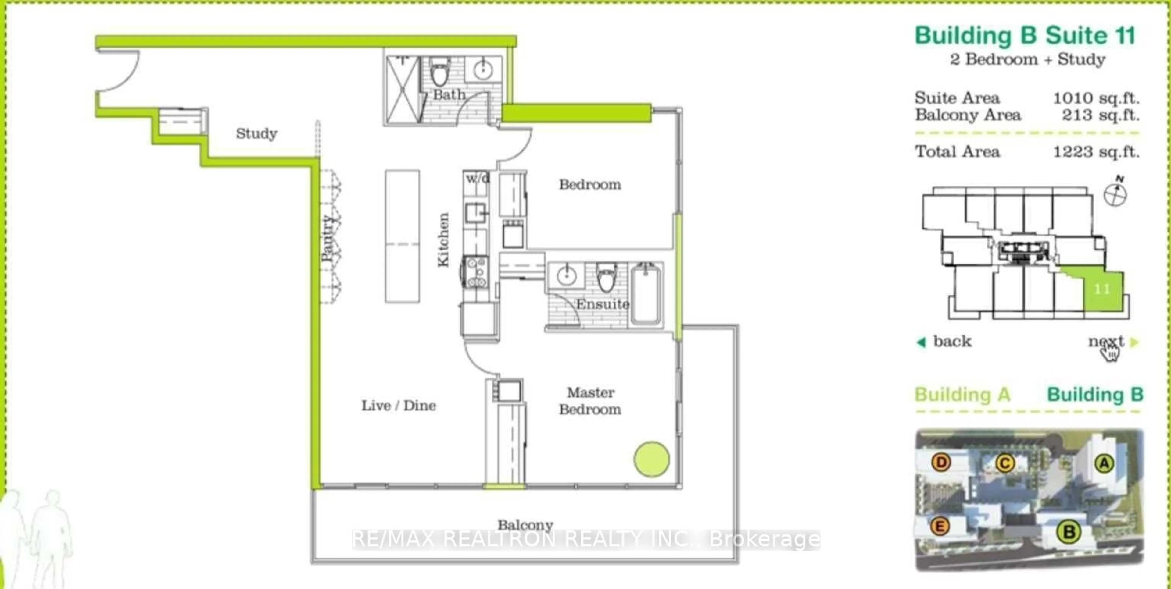Floor plan for 29 Singer Crt #711, Toronto Ontario M2K 0B3