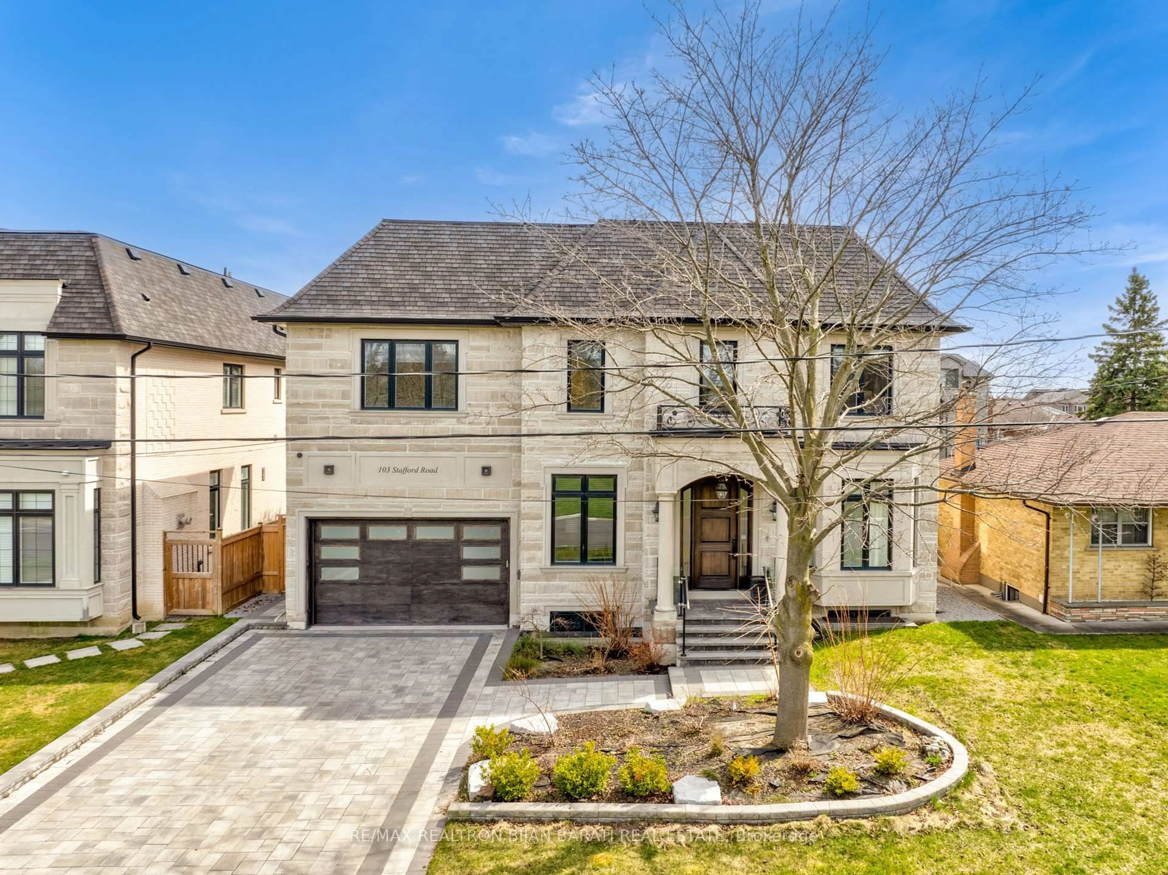 Home with brick exterior material, street for 103 Stafford Rd, Toronto Ontario M2R 1V5