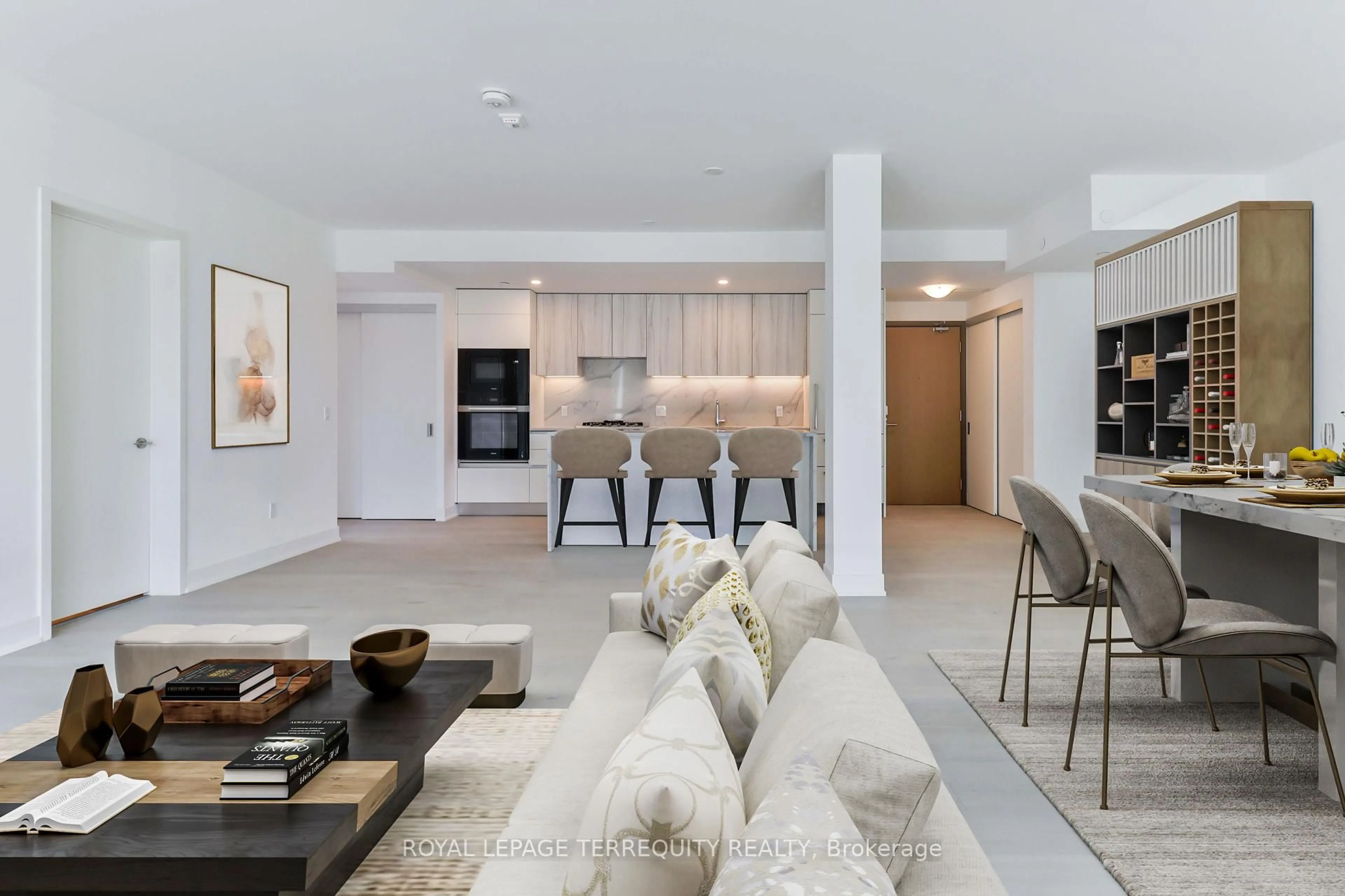 Living room with furniture, unknown for 200 Keewatin Ave #309, Toronto Ontario M4P 1Z8