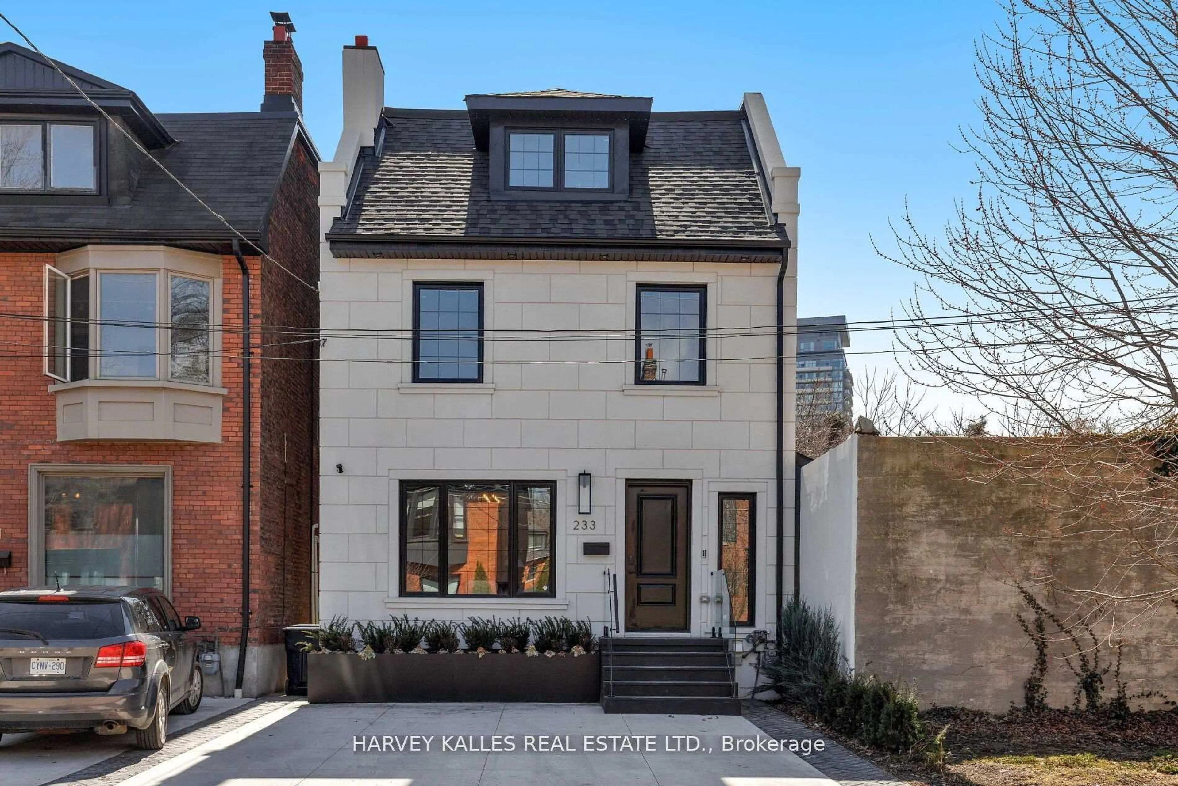 Home with brick exterior material, street for 233 MacPherson Ave, Toronto Ontario M4V 1A1