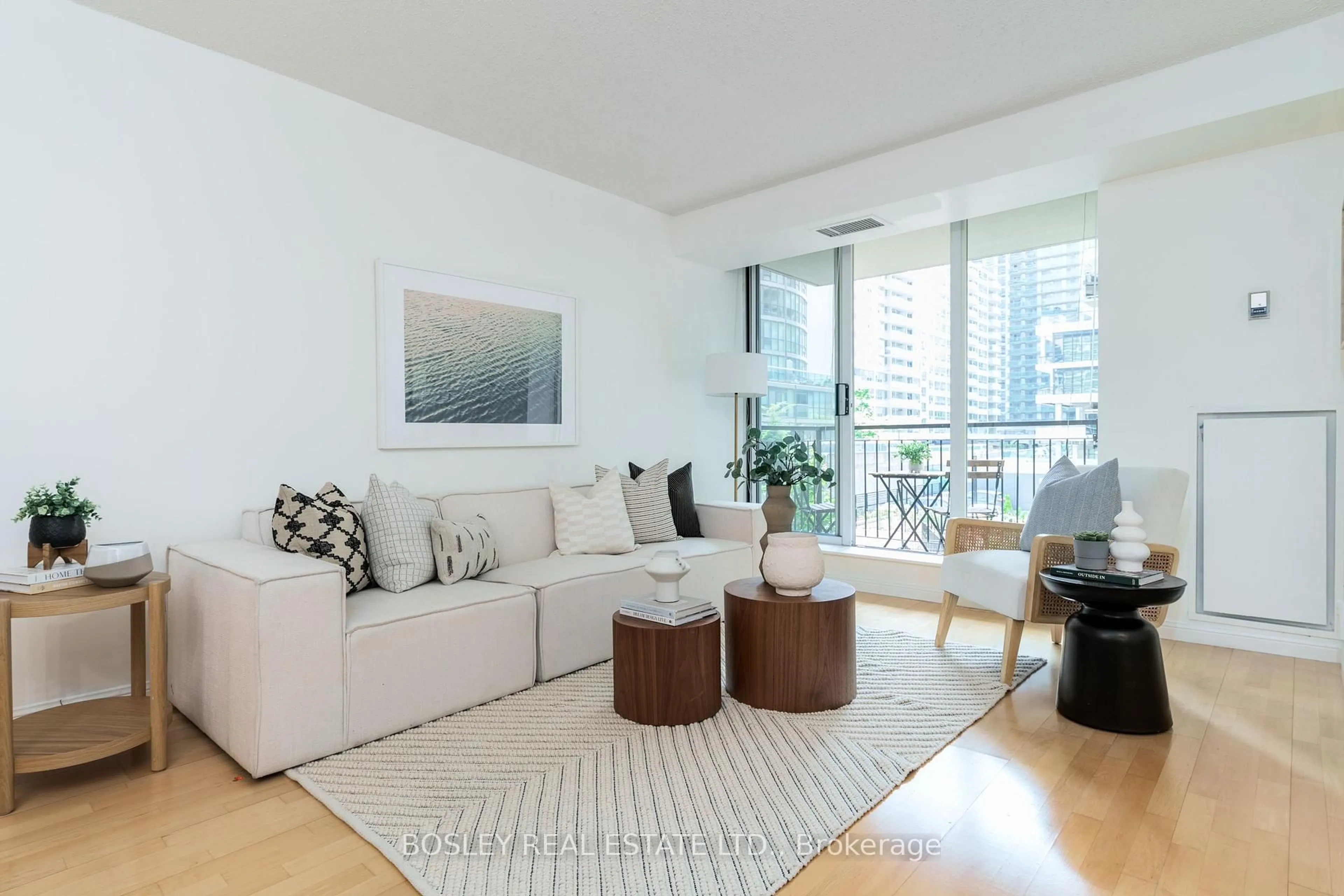 Living room with furniture, unknown for 188 Redpath Ave #312, Toronto Ontario M4P 3J2