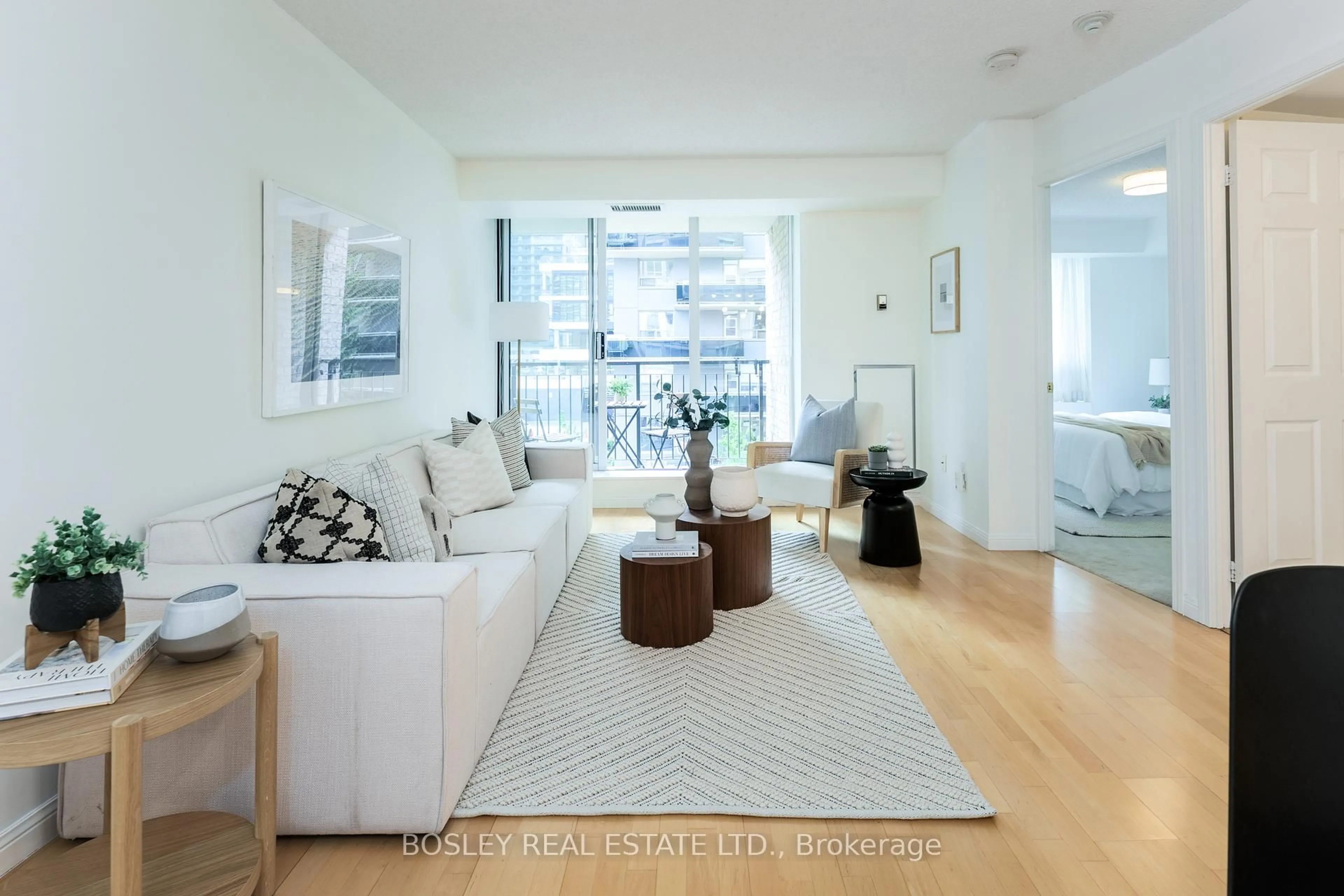 Living room with furniture, unknown for 188 Redpath Ave #312, Toronto Ontario M4P 3J2