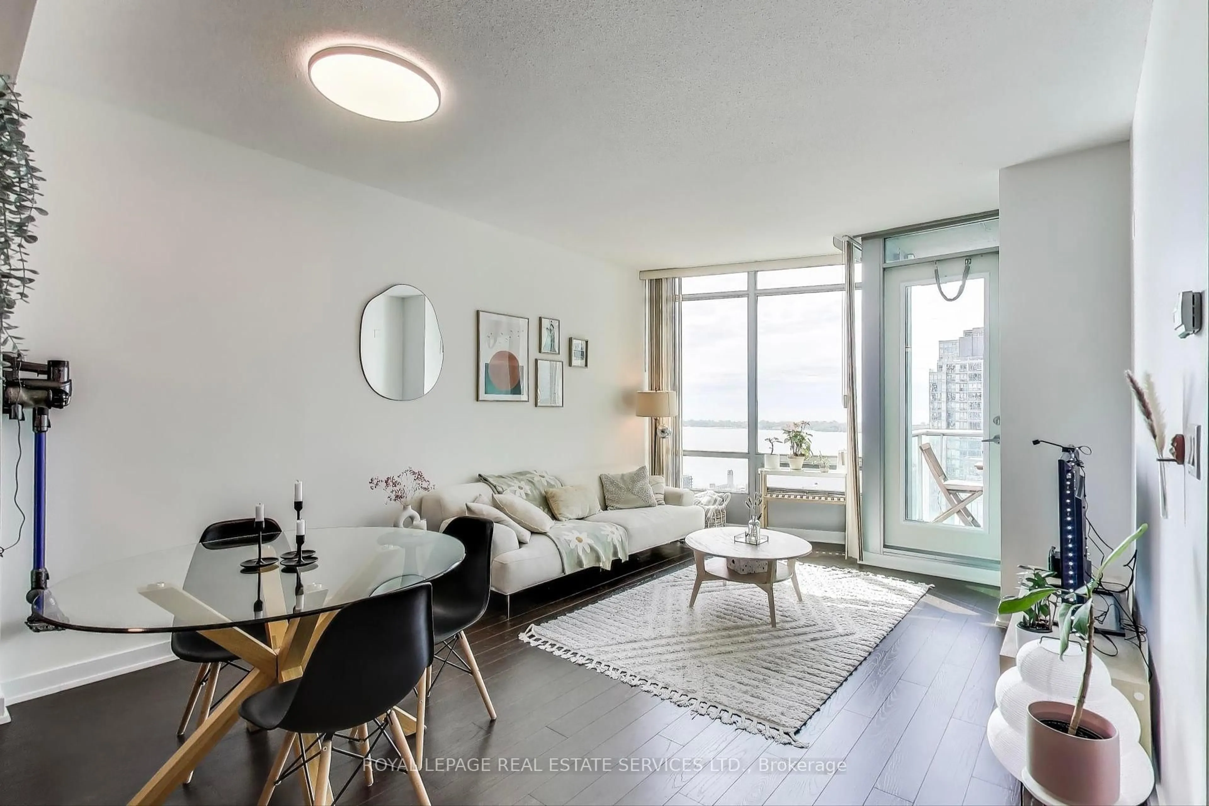 Living room with furniture, unknown for 81 Navy Wharf Crt #3716, Toronto Ontario M5V 3S2