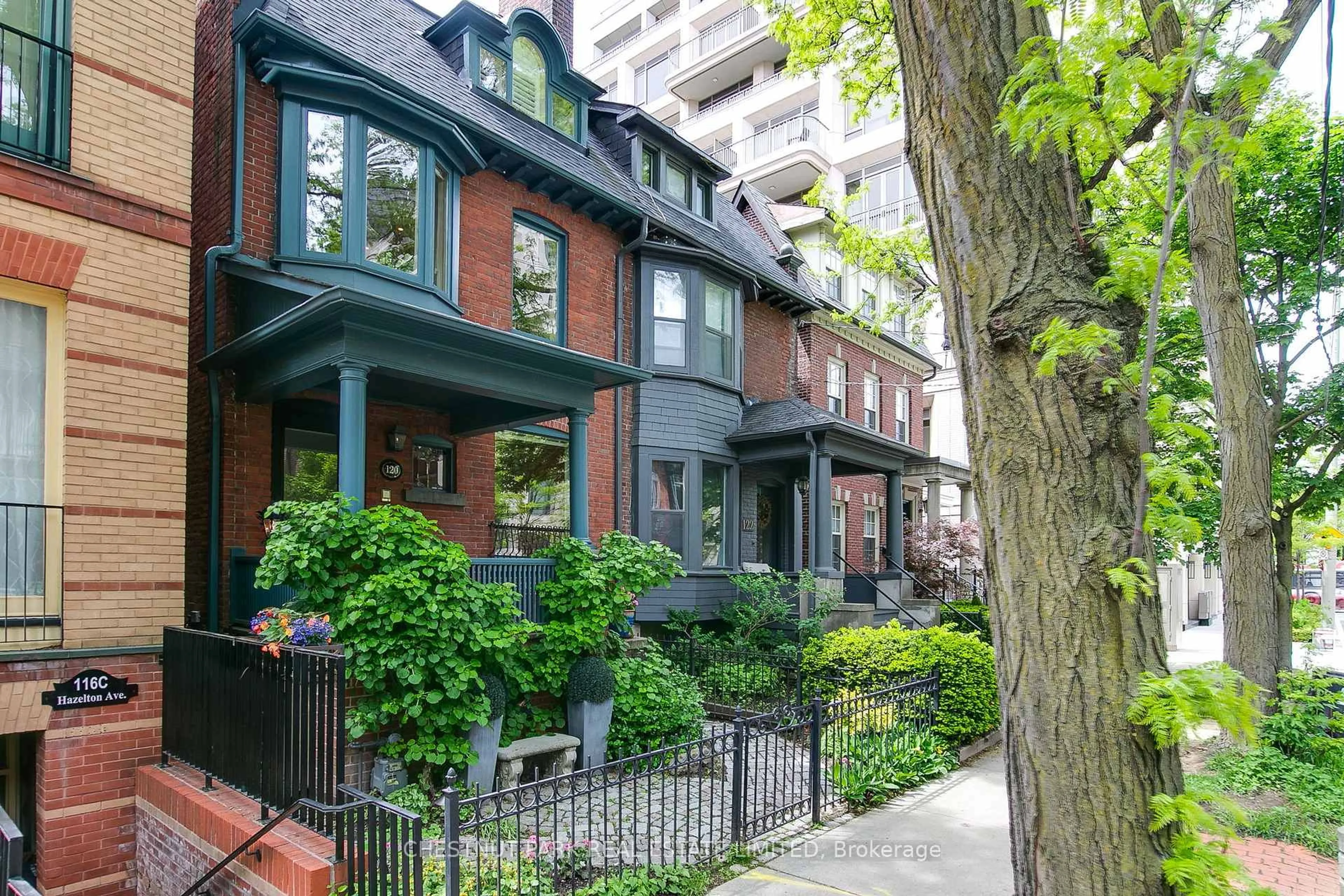 Home with brick exterior material, street for 120 Hazelton Ave, Toronto Ontario M5R 2E5