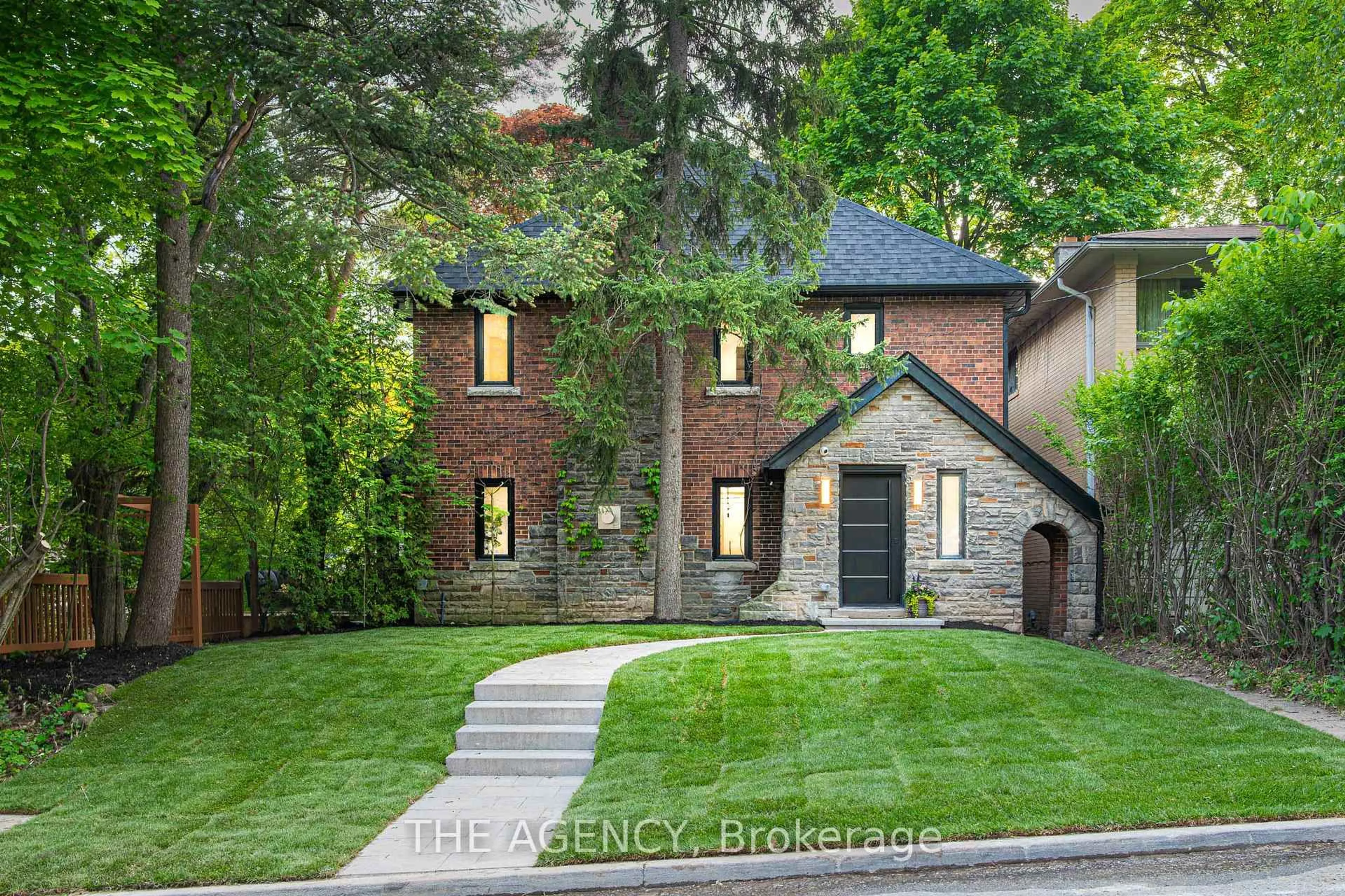 Home with brick exterior material, street for 16 Duncannon Dr, Toronto Ontario M5P 2M1