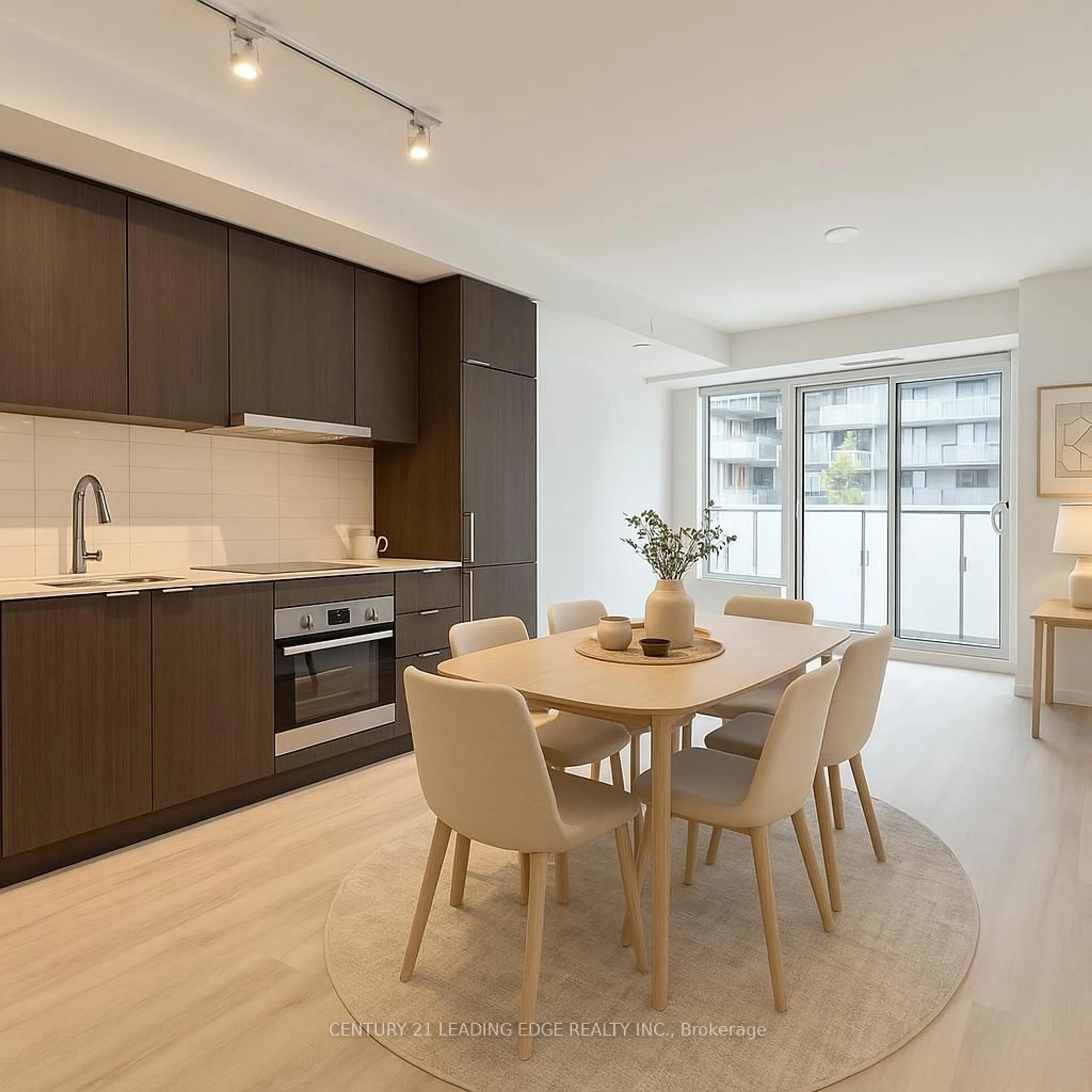 Open concept kitchen, unknown for 8 Olympic Garden Dr #404, Toronto Ontario M2M 0B9
