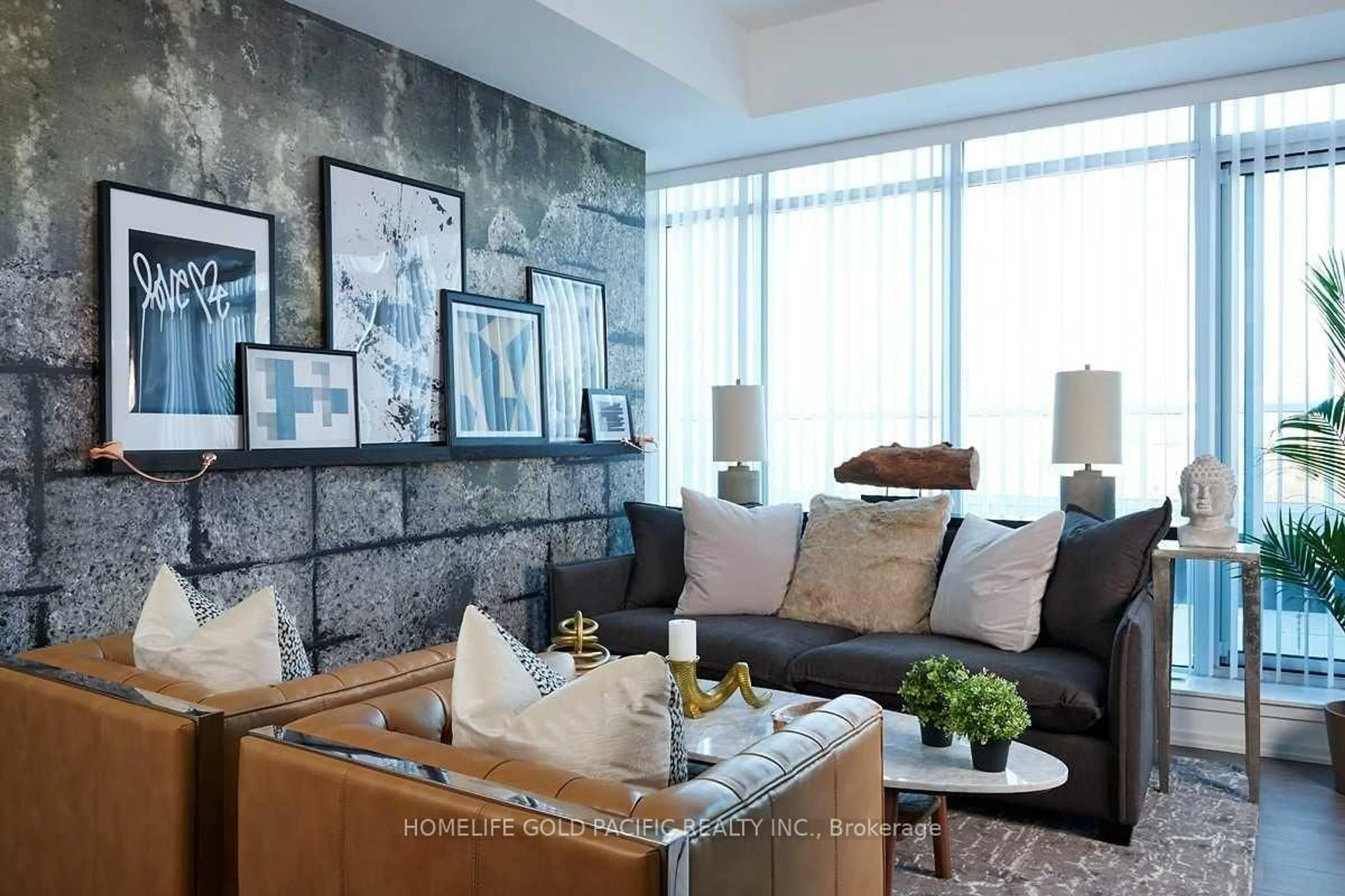 Living room with furniture, unknown for 783 Bathurst St #803, Toronto Ontario M5S 1Z5