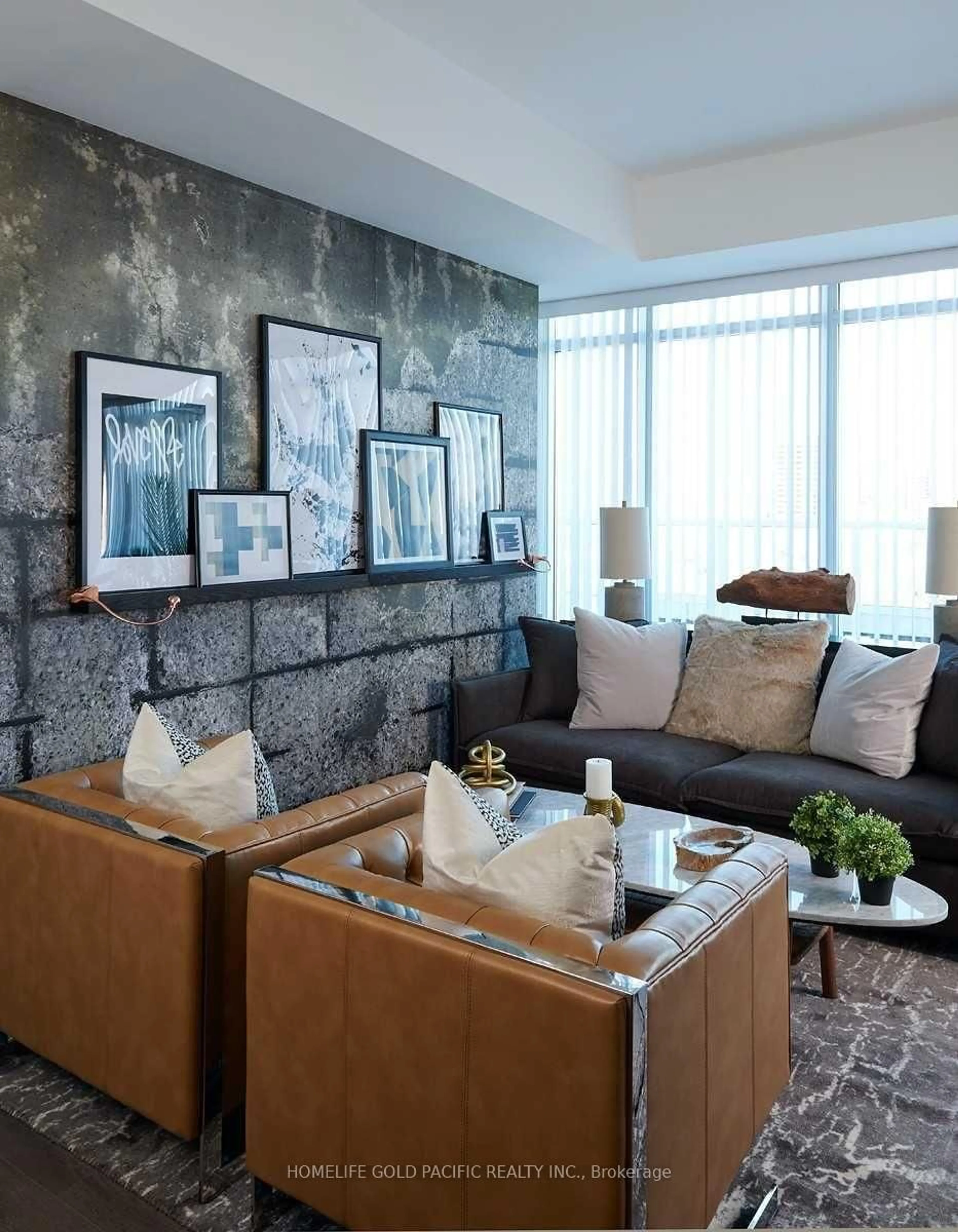 Living room with furniture, unknown for 783 Bathurst St #803, Toronto Ontario M5S 1Z5