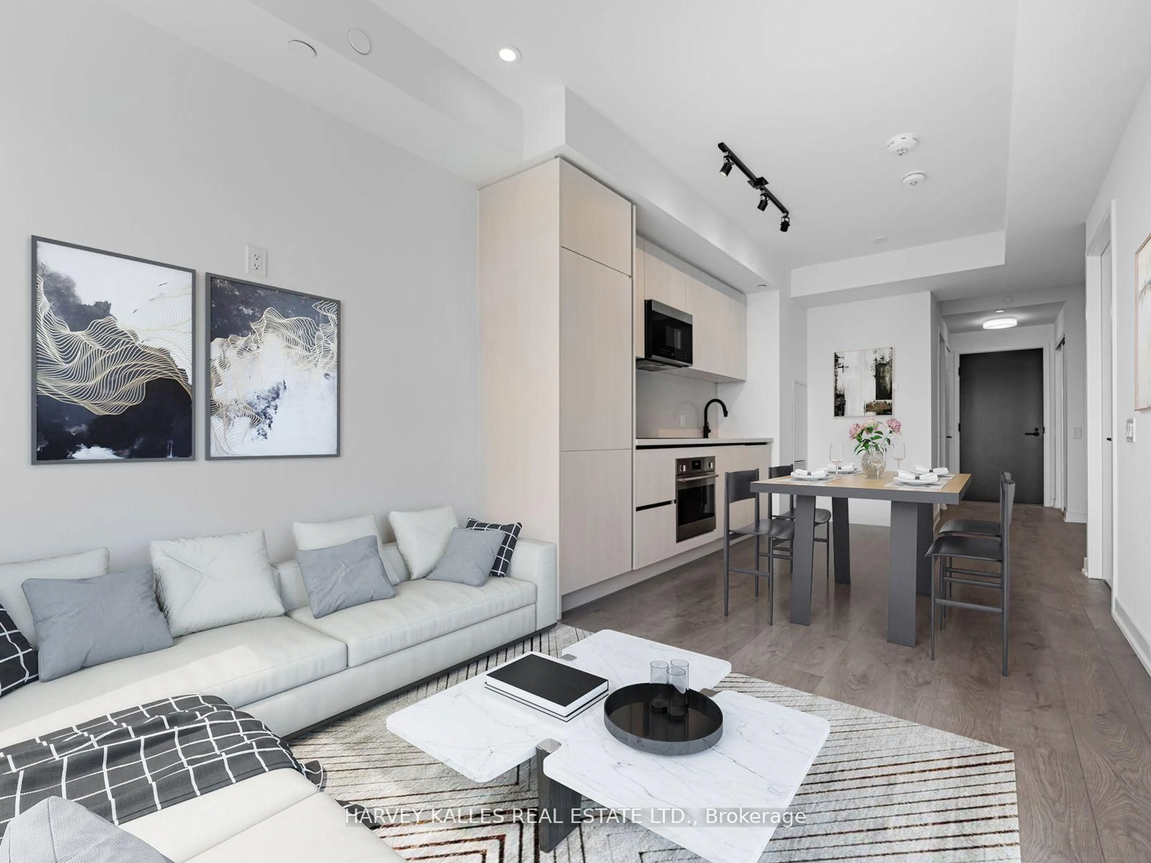 Living room with furniture, unknown for 108 Peter St #4807, Toronto Ontario M5V 0W2