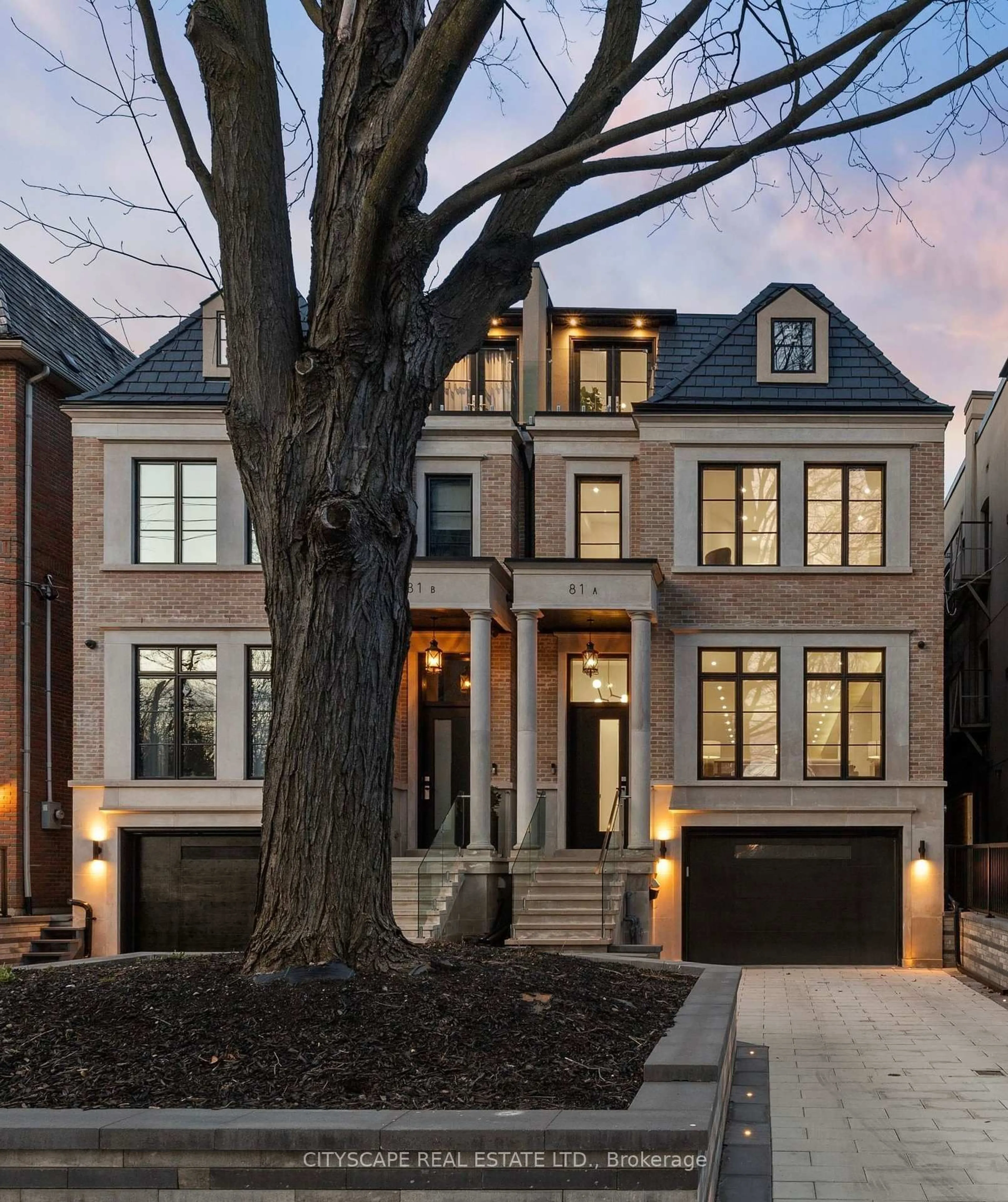 Home with brick exterior material, street for 81A Oriole Rd, Toronto Ontario M4V 2G2