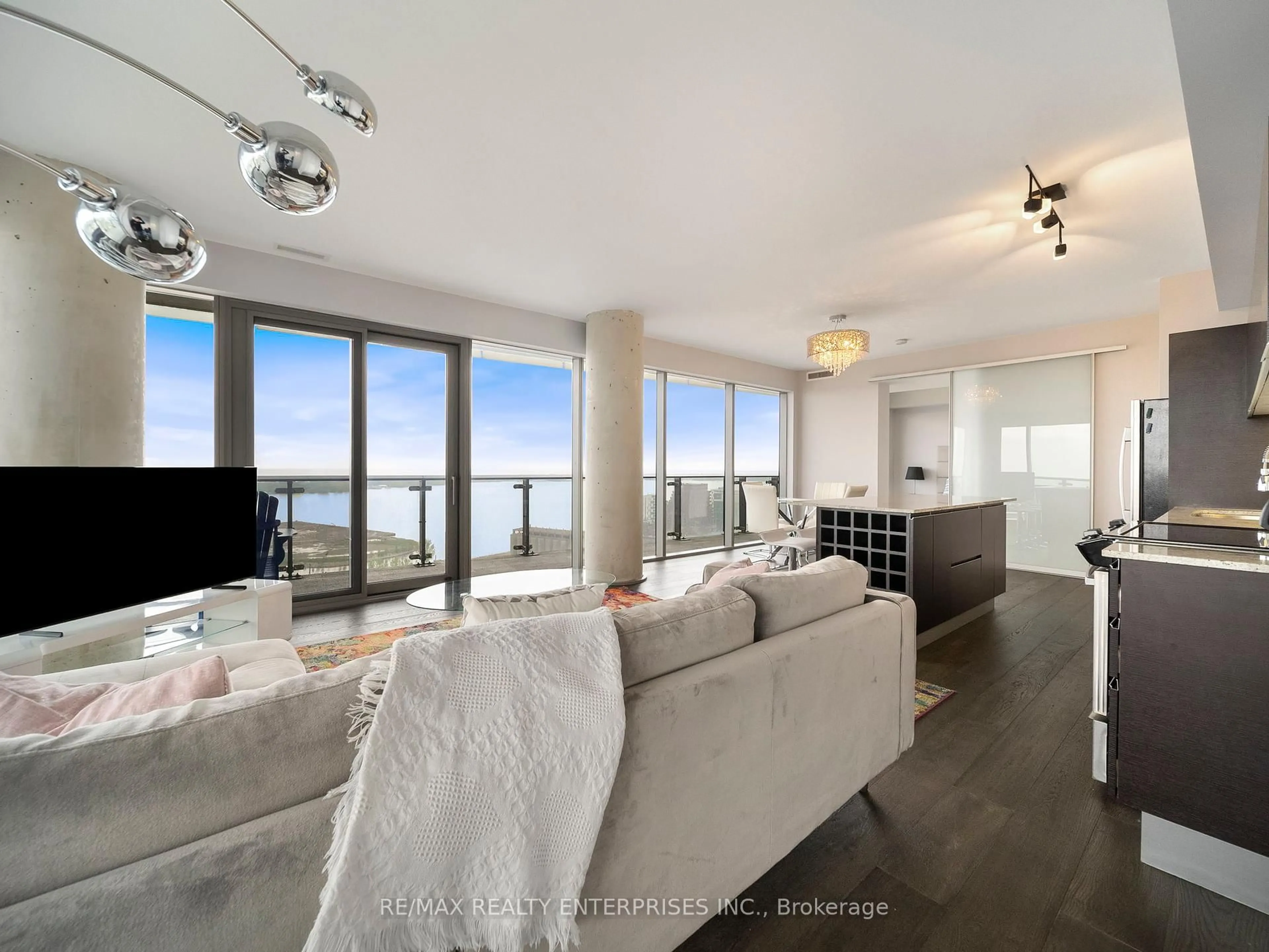 Living room with furniture, unknown for 70 Distillery Lane #2606, Toronto Ontario M5A 0E3