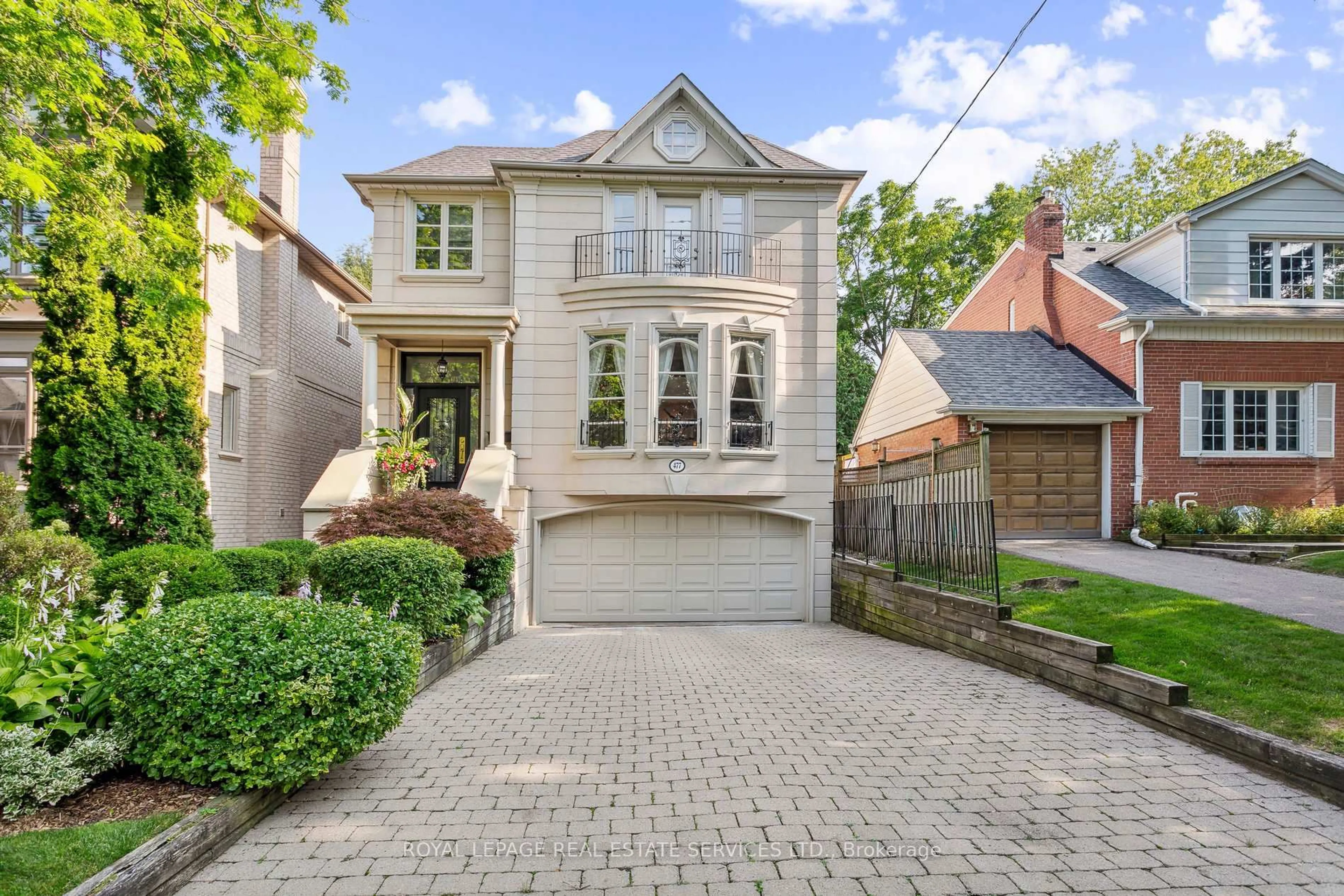 Home with brick exterior material, street for 477 Old Orchard Grve, Toronto Ontario M5M 2G3