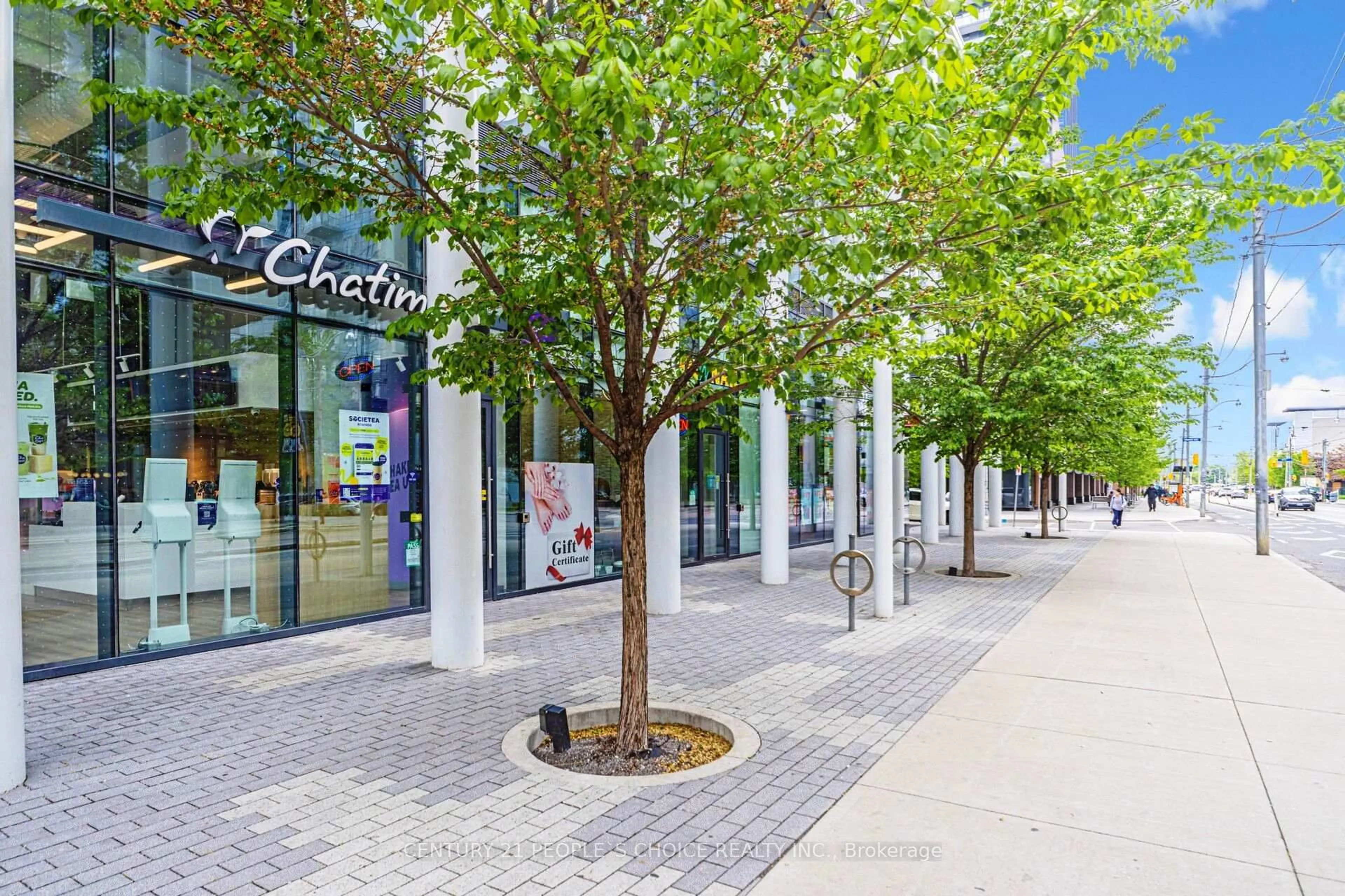 Patio, street for 34 Tubman Ave #1105, Toronto Ontario M5A 0R2