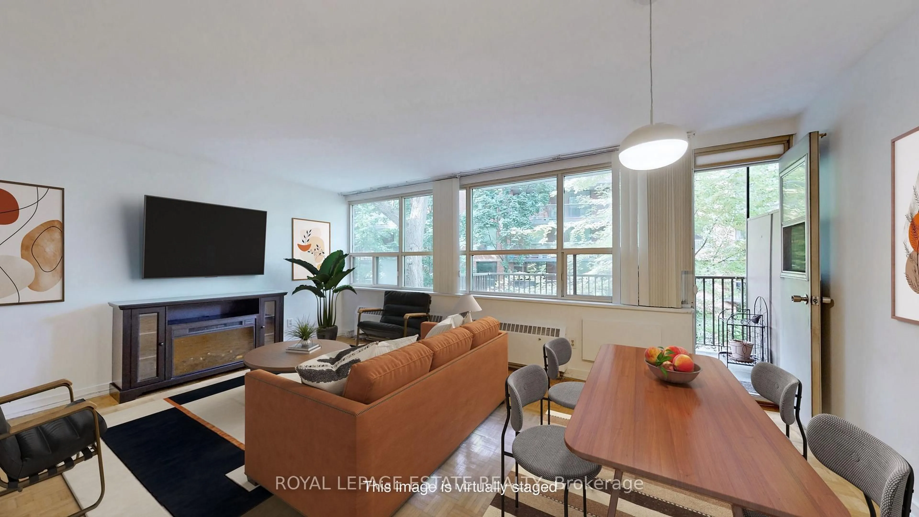 Living room with furniture, unknown for 160 The Donway #208, Toronto Ontario M3C 2G1