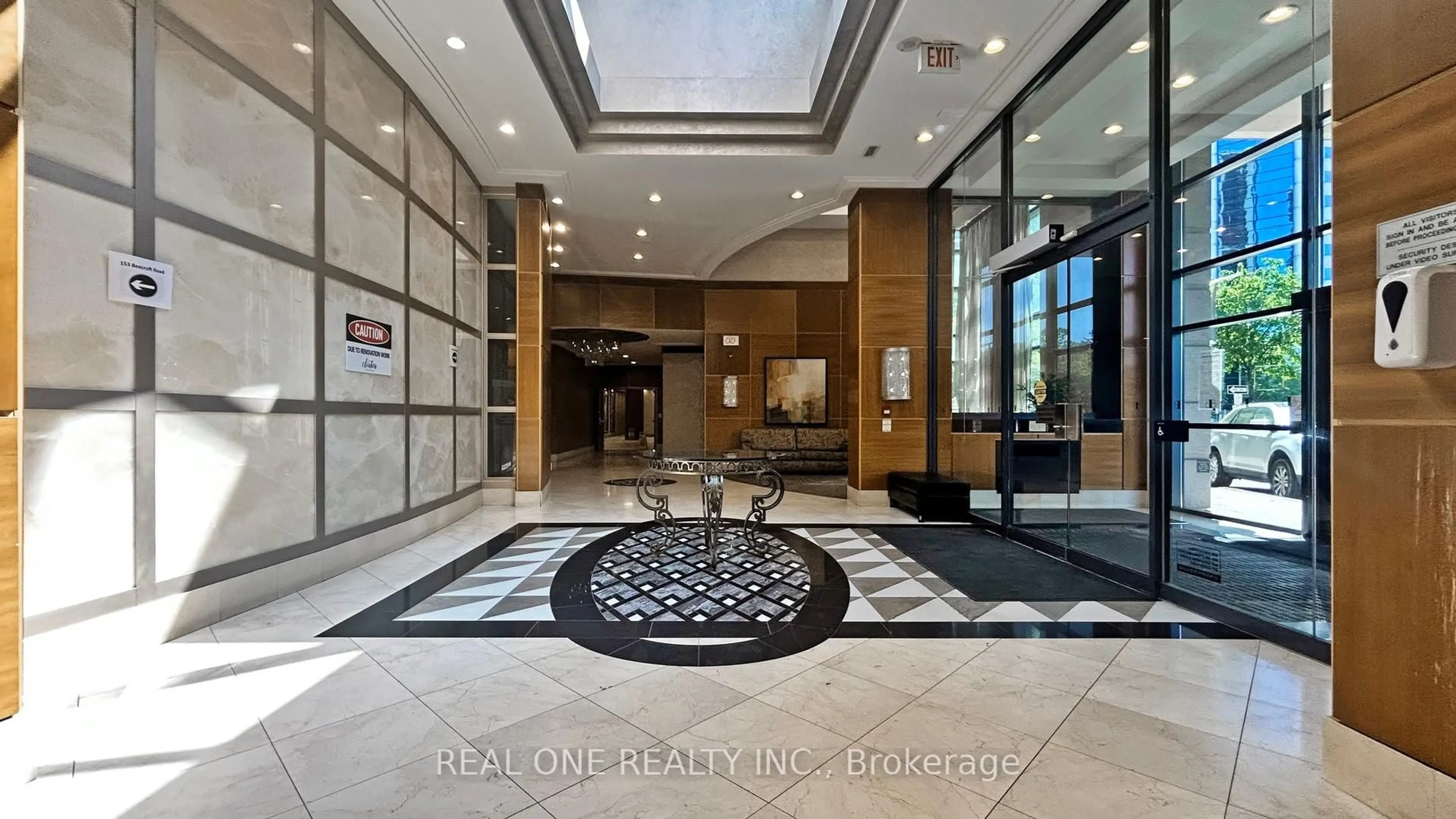 Lobby for 153 BEECROFT Rd #501, Toronto Ontario M2N 7C5