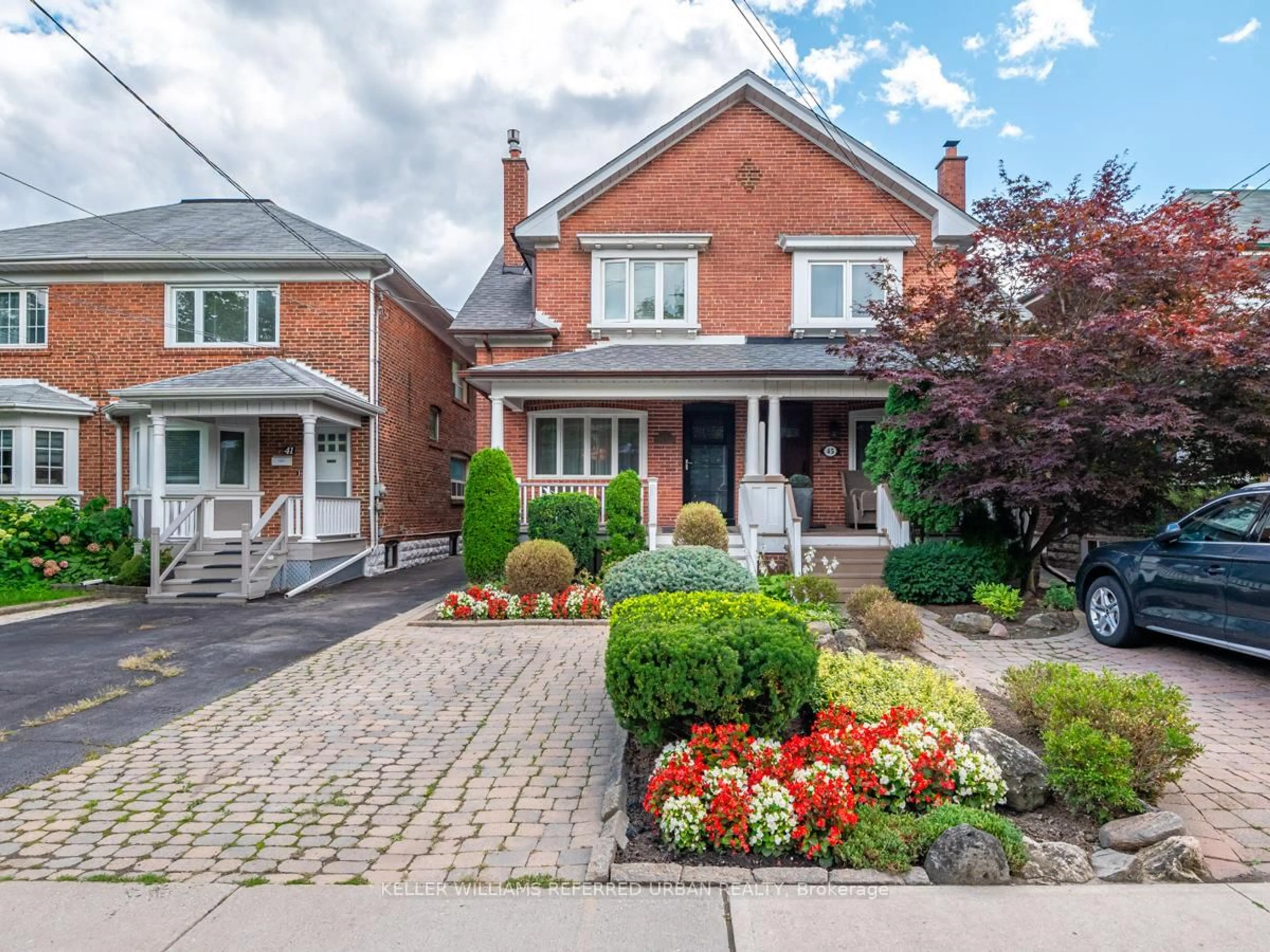 Home with brick exterior material, street for 43 Woburn Ave, Toronto Ontario M5M 1K5