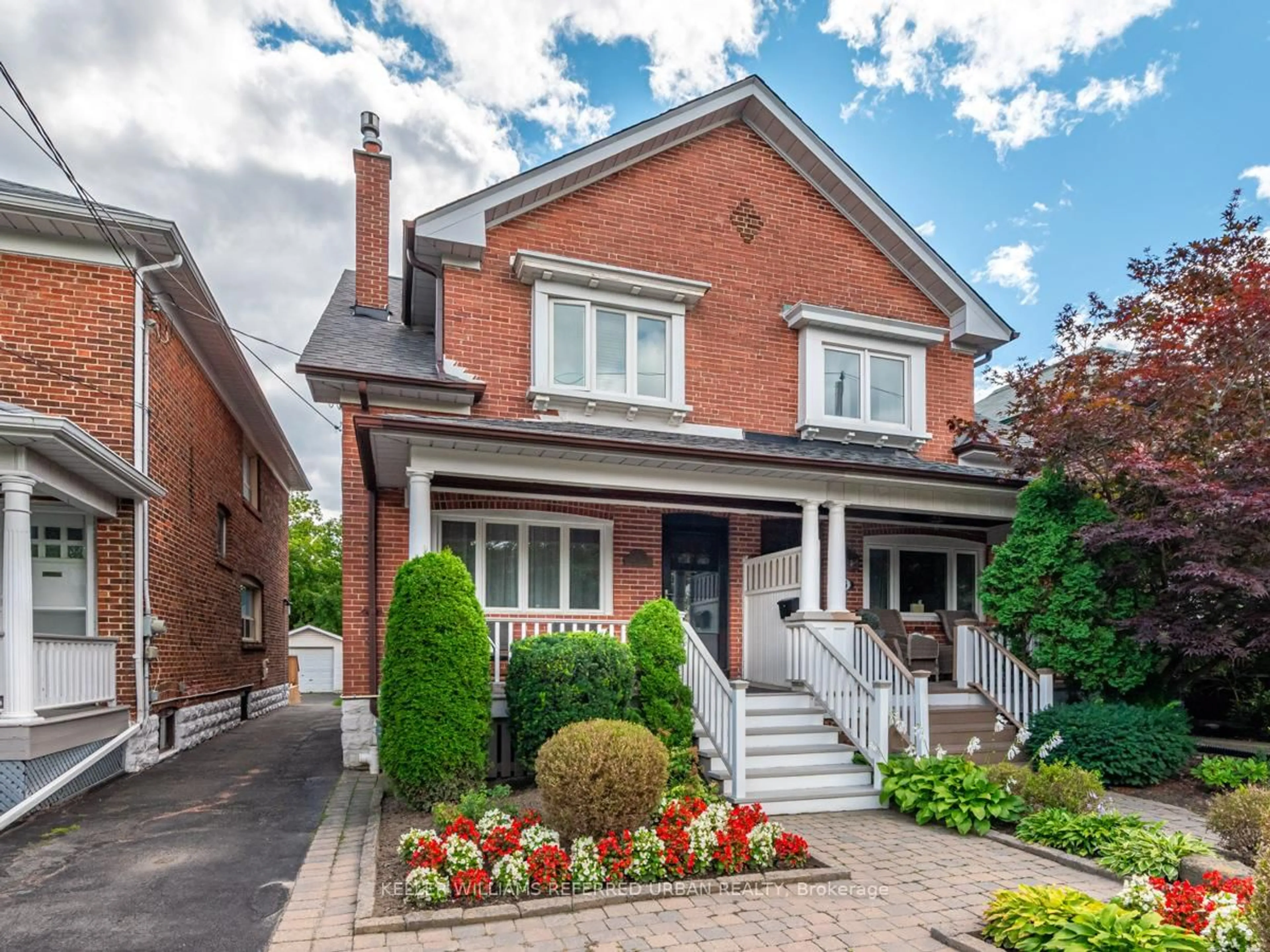 Home with brick exterior material, street for 43 Woburn Ave, Toronto Ontario M5M 1K5